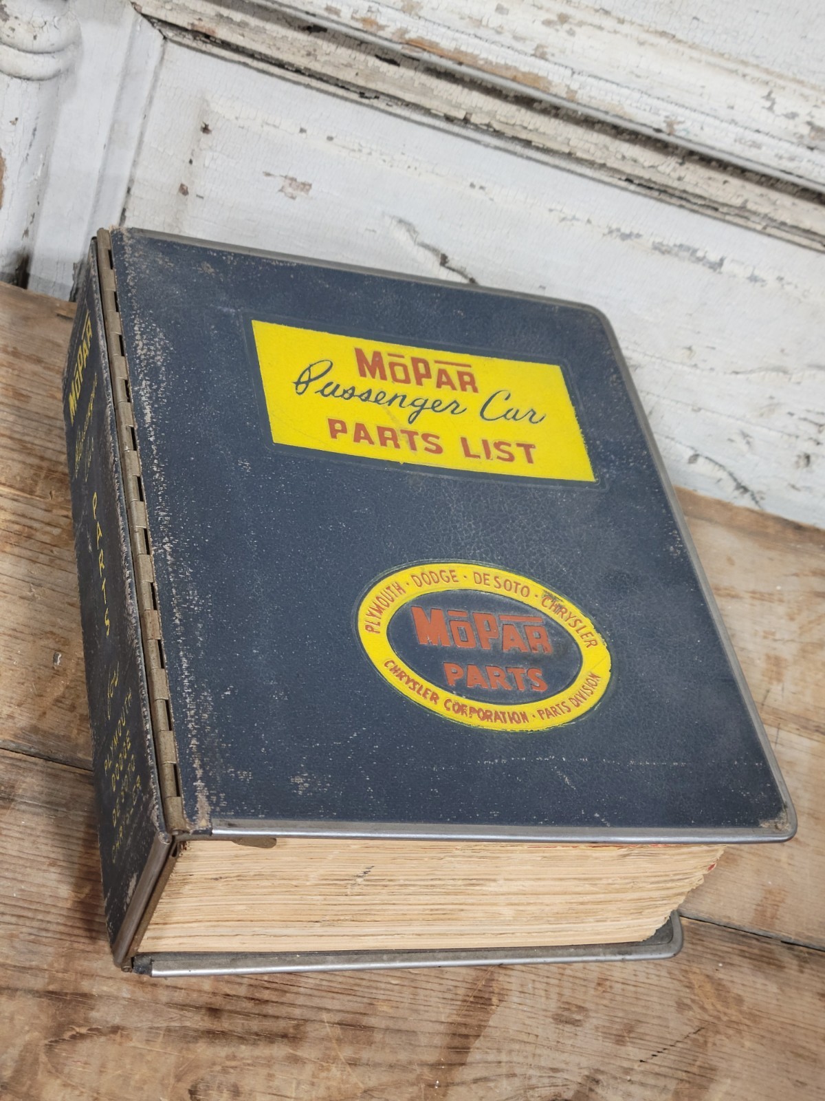 Vintage 1955-1958 MoPar Passenger Car Parts List Manual Plymouth Dodge Chrysler