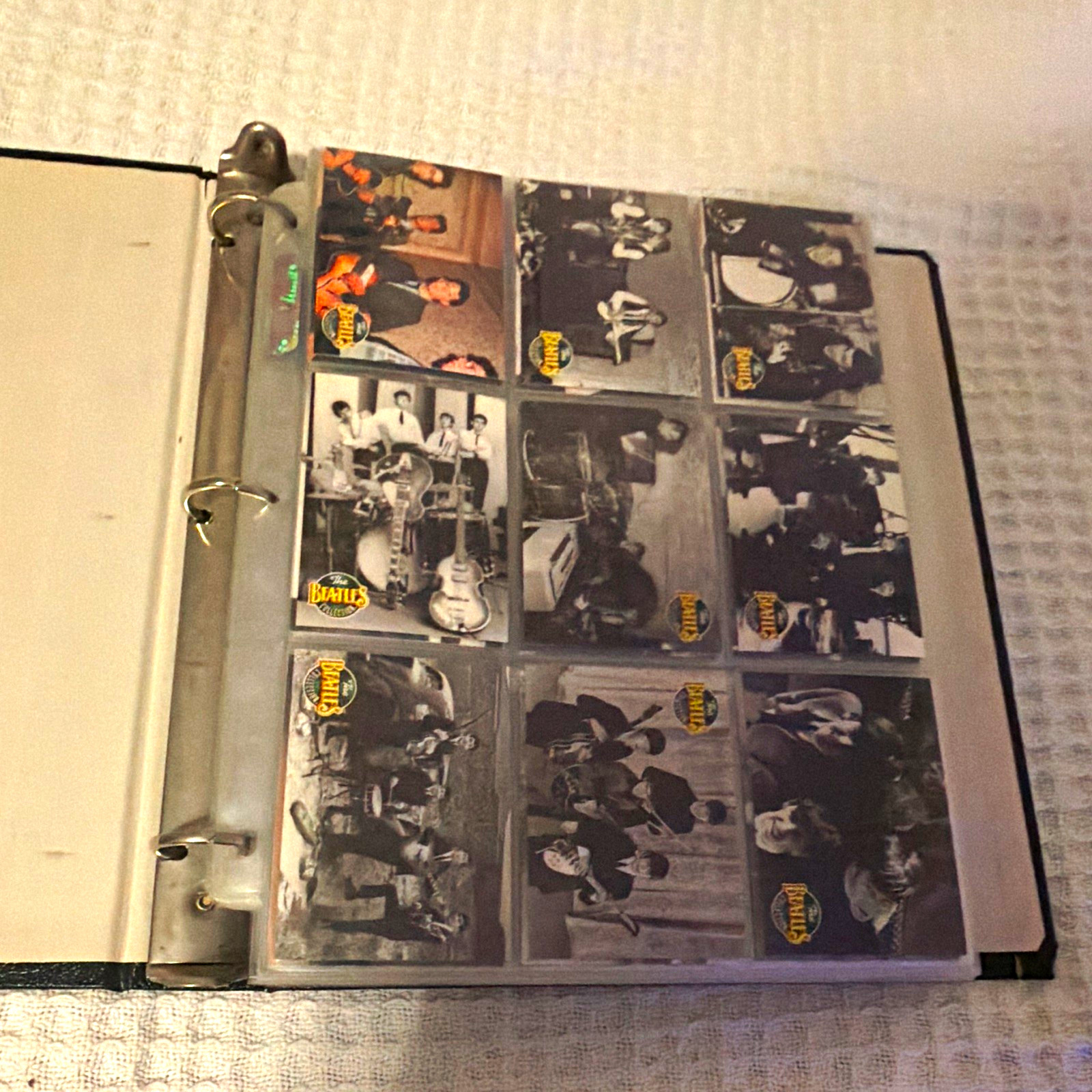 Topps The Beatles Trading Cards Lot 223 Base Set 1993 The River Group Binder INC
