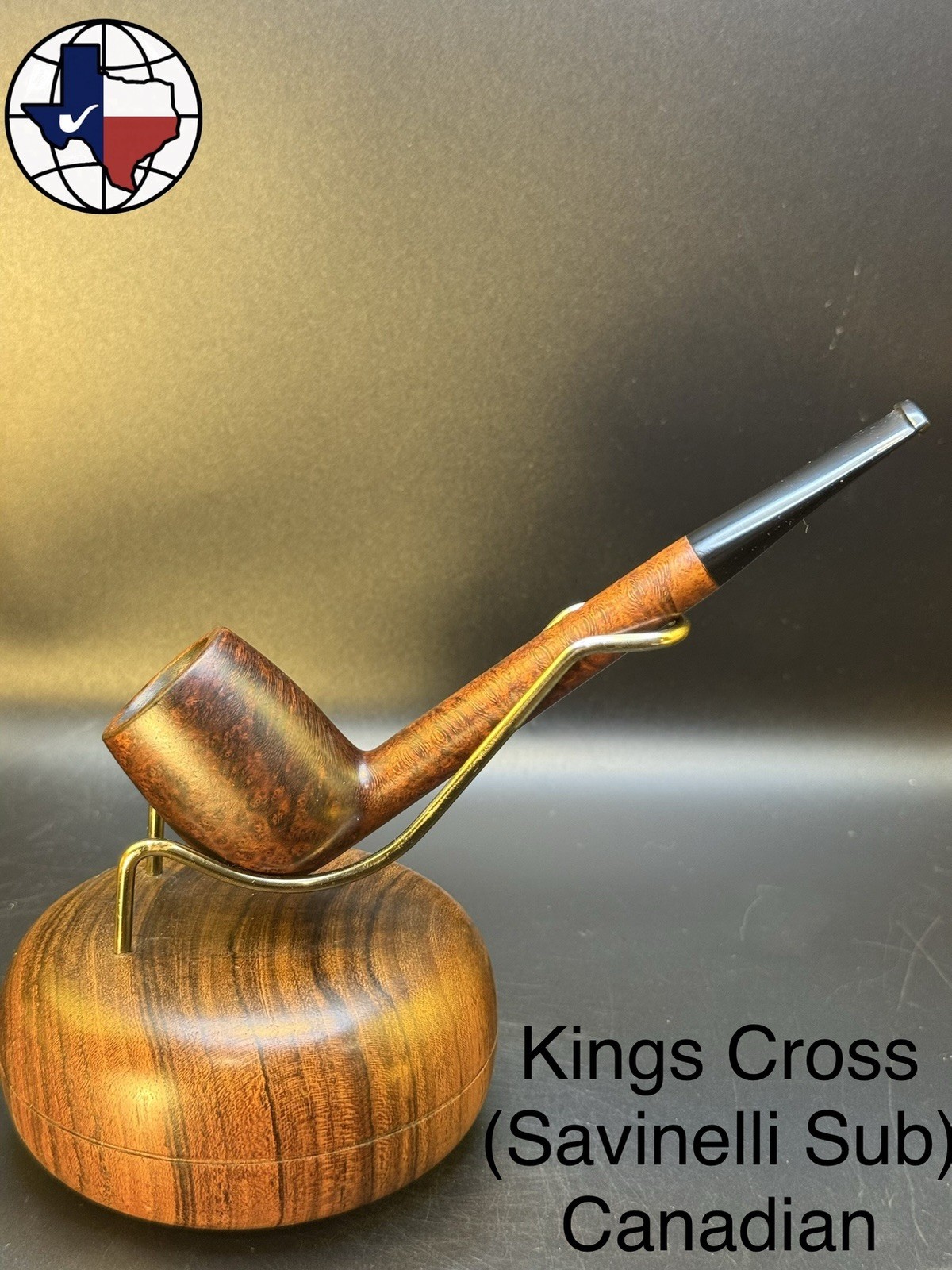 Vintage Kings Cross (Savinelli Sub) Canadian Tobacco Pipe