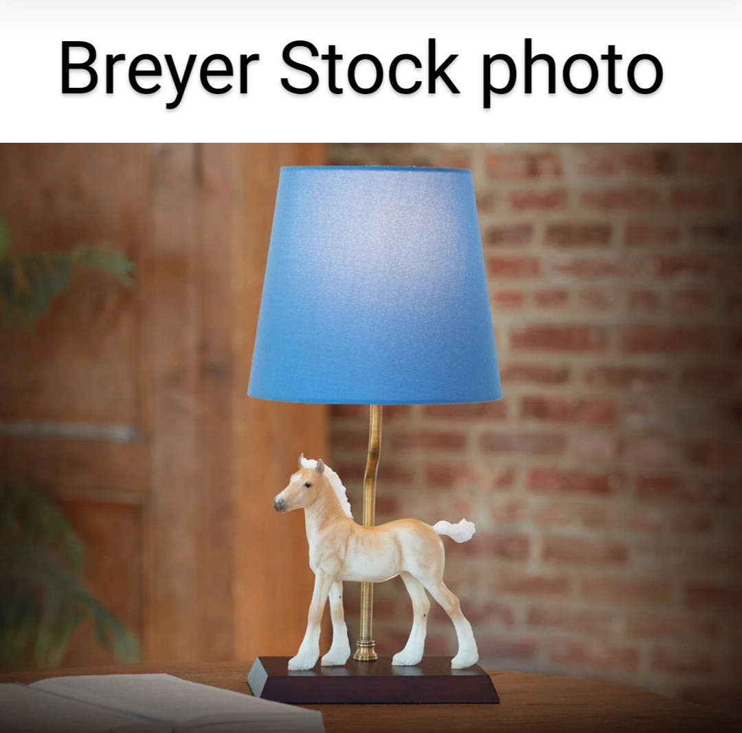 2026 Breyer Vintage Club Phoebe Palomino Cream Draft Foal Lamp CUTE PRESALE 2026 Breyer Vintage Club Phoebe Palomino Cream Draft Foal Lamp CUTE PRESALE