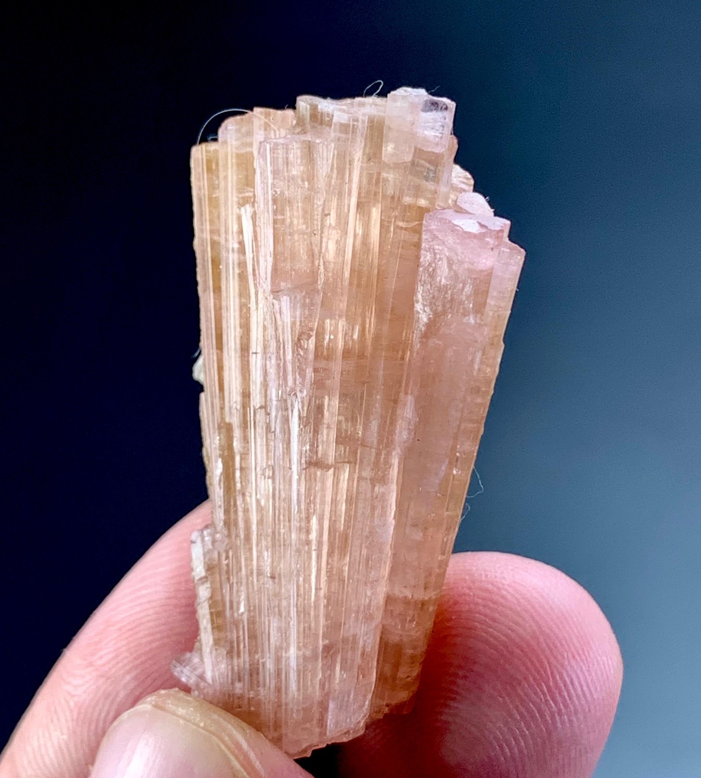 64 carat Tourmaline Crystal specimen from Chapu Mine Pakistan