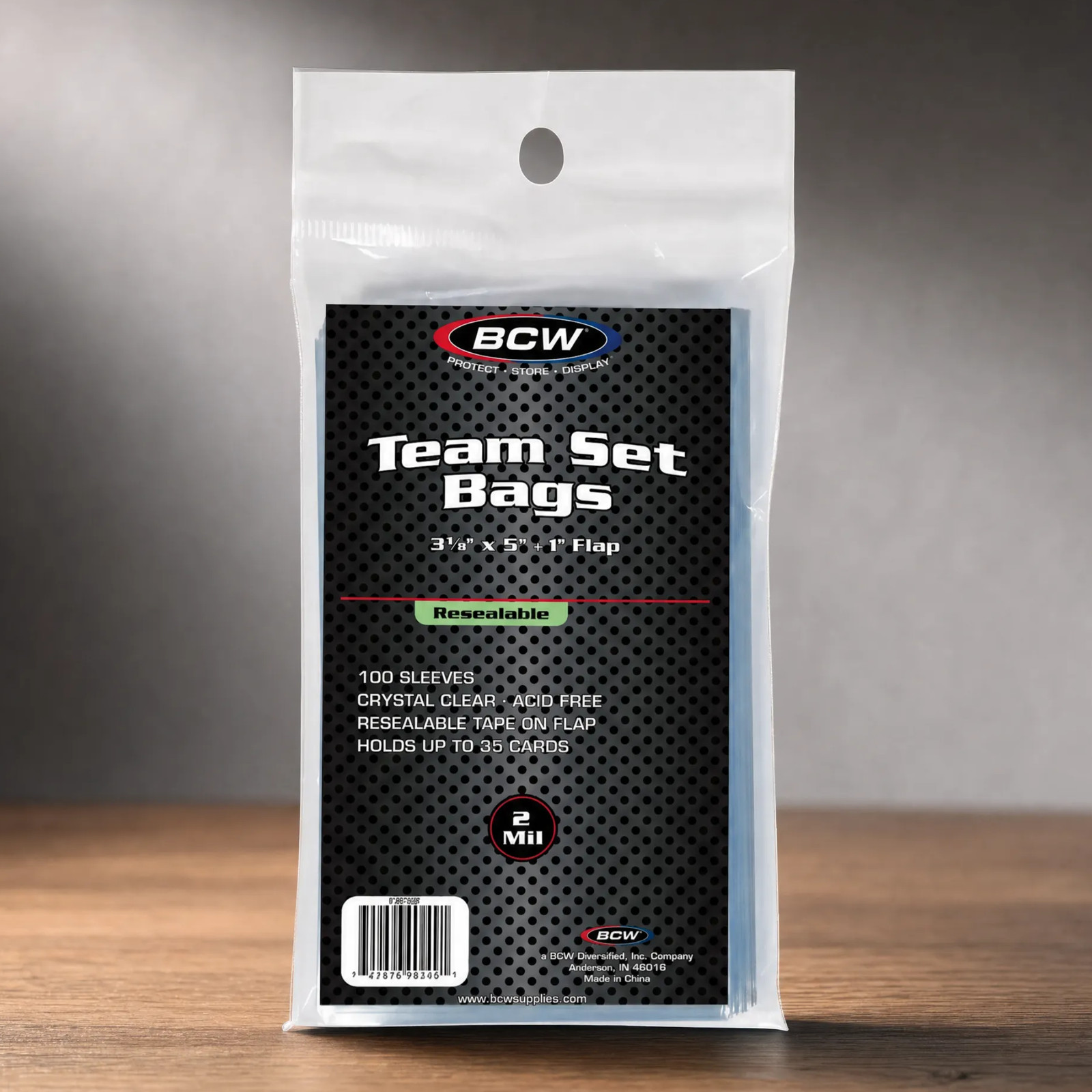 Resealable Team Set Bags - 100 Pack