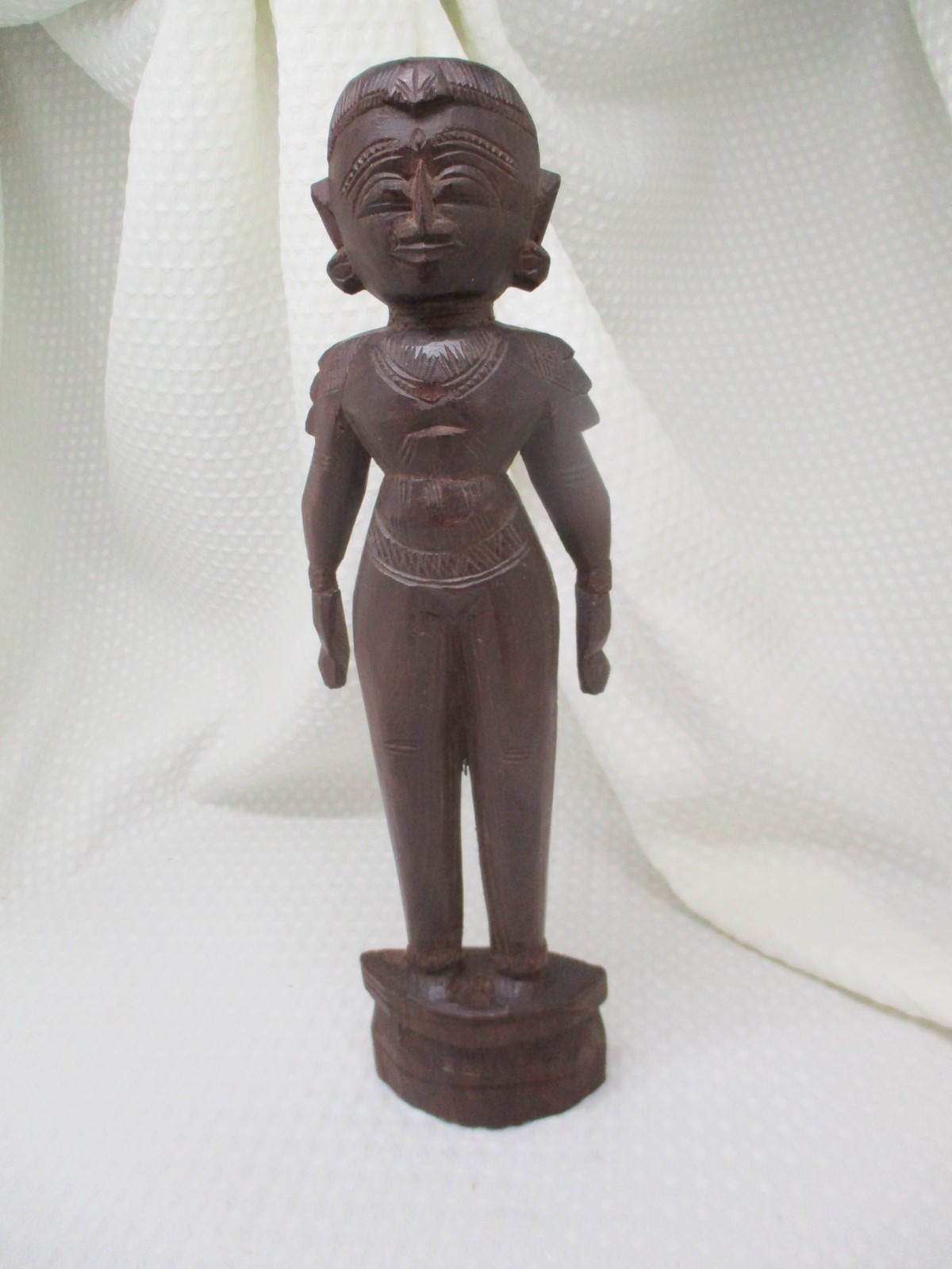 Vintage Hand Carved 13.25\