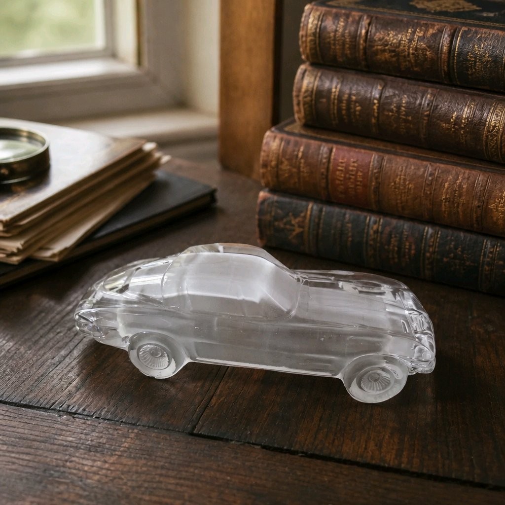 Vintage Hofbauer lead crystal 1963 Corvette Stingray Paperweight Vintage Hofbauer lead crystal 1963 Corvette Stingray Paperweight