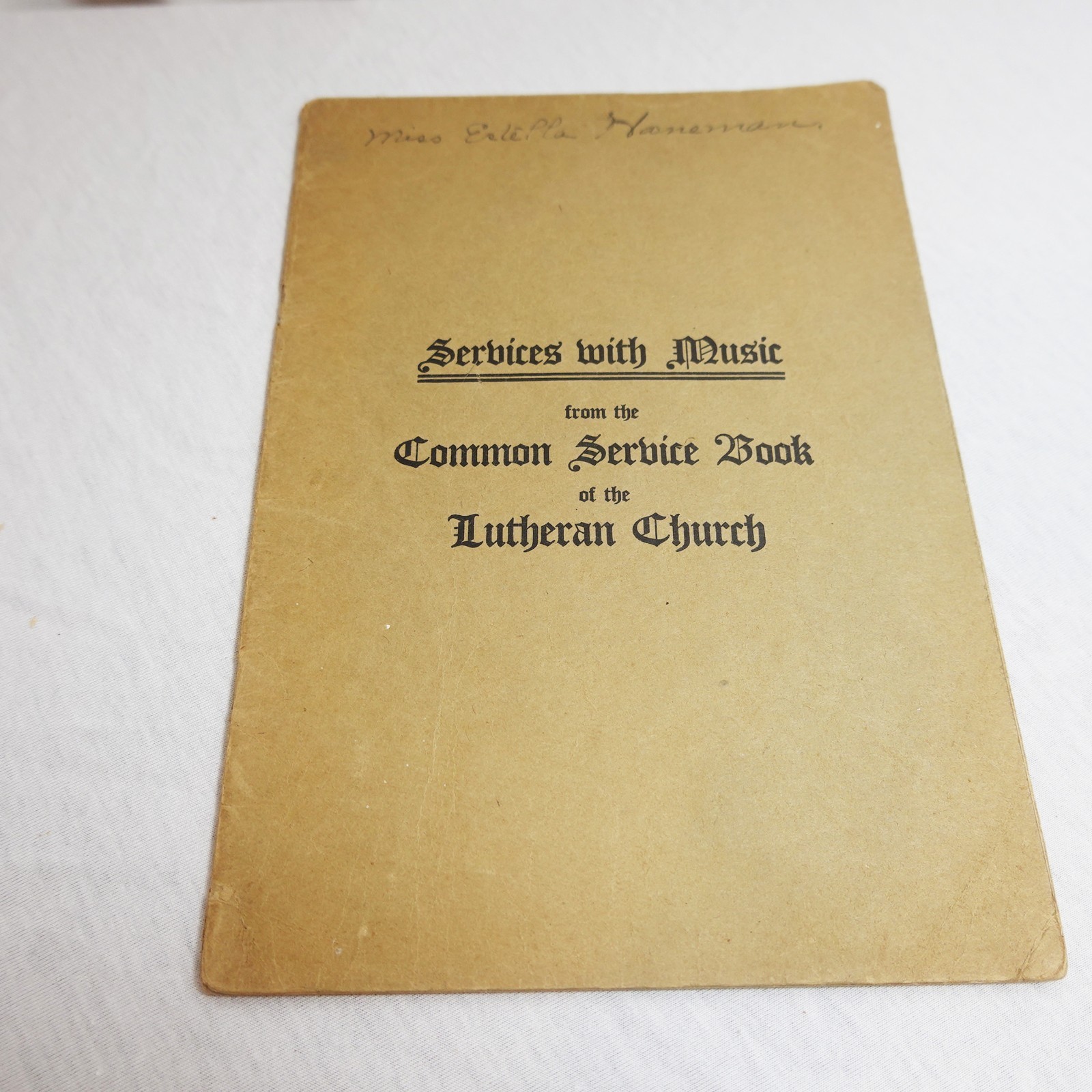 United Lutheran Church 1917 Services With Music from the Common Service Book