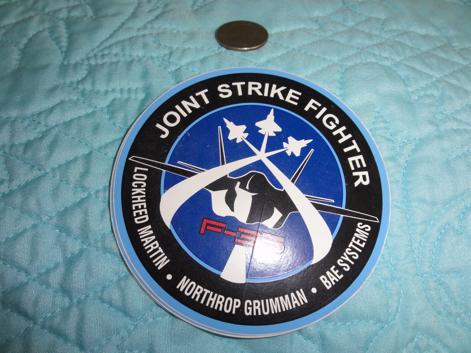 NOS Lockheed Martin Aircraft Sticker, F-35 Joint Strike Fighter NOS Lockheed Martin Aircraft Sticker, F-35 Joint Strike Fighter