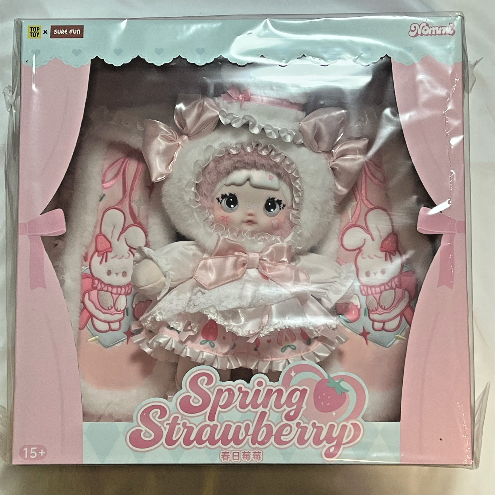 Top Toy x Sure Fun Nommi Japan Limited Edition 400% Spring Strawberry