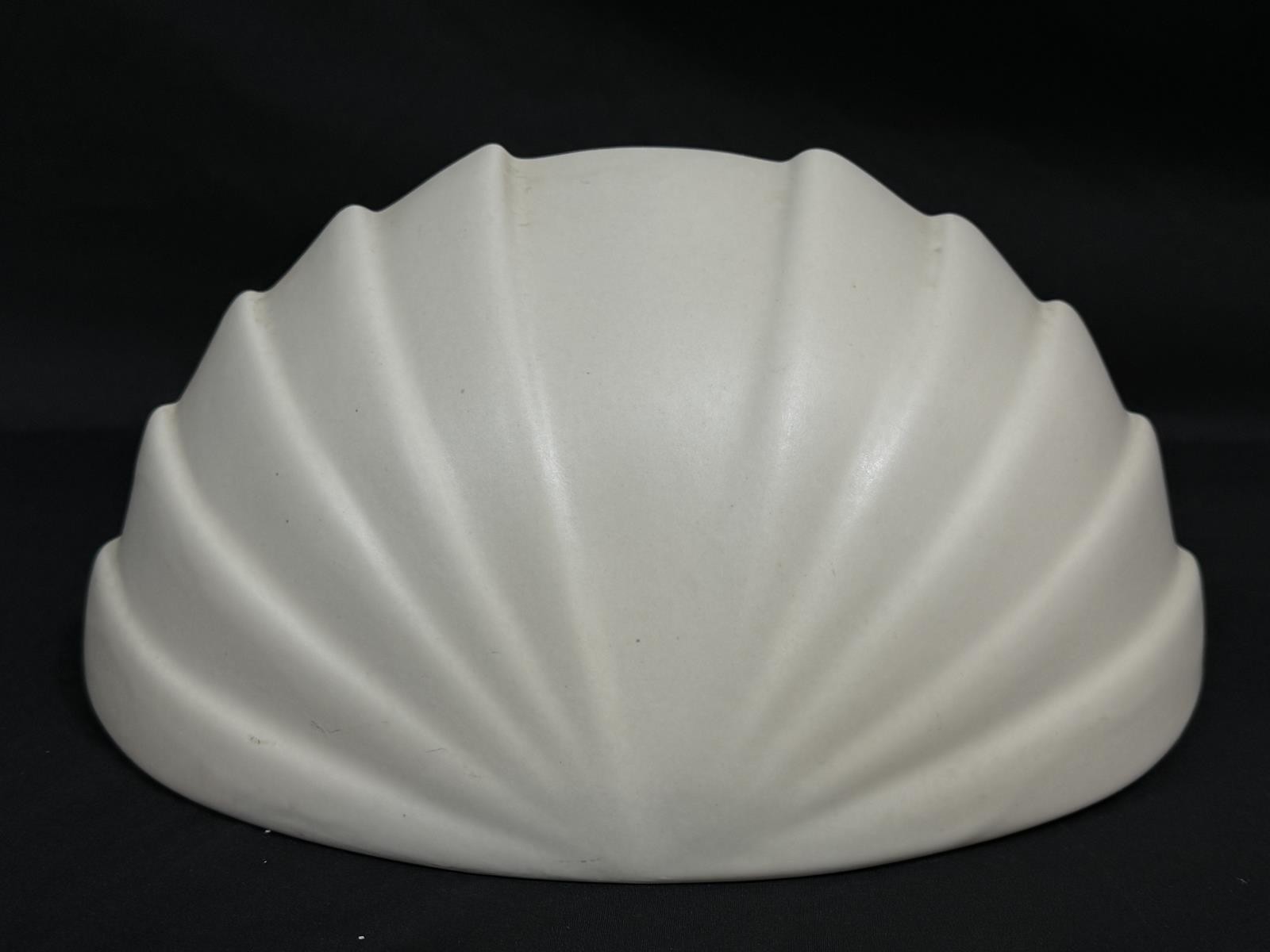 Justice Design Group Inc. Cream Shell Wall Sconce Lamp Needs Wiring As Is