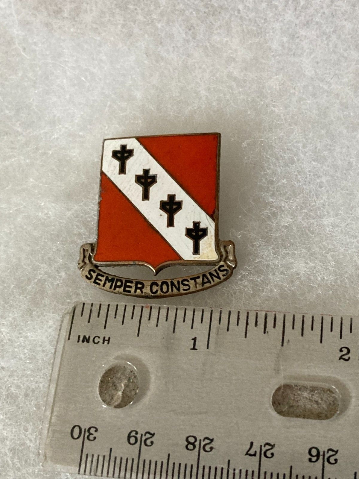 Authentic US Army 51st Signal Battalion DI DUI Unit Crest Insignia NH 8E