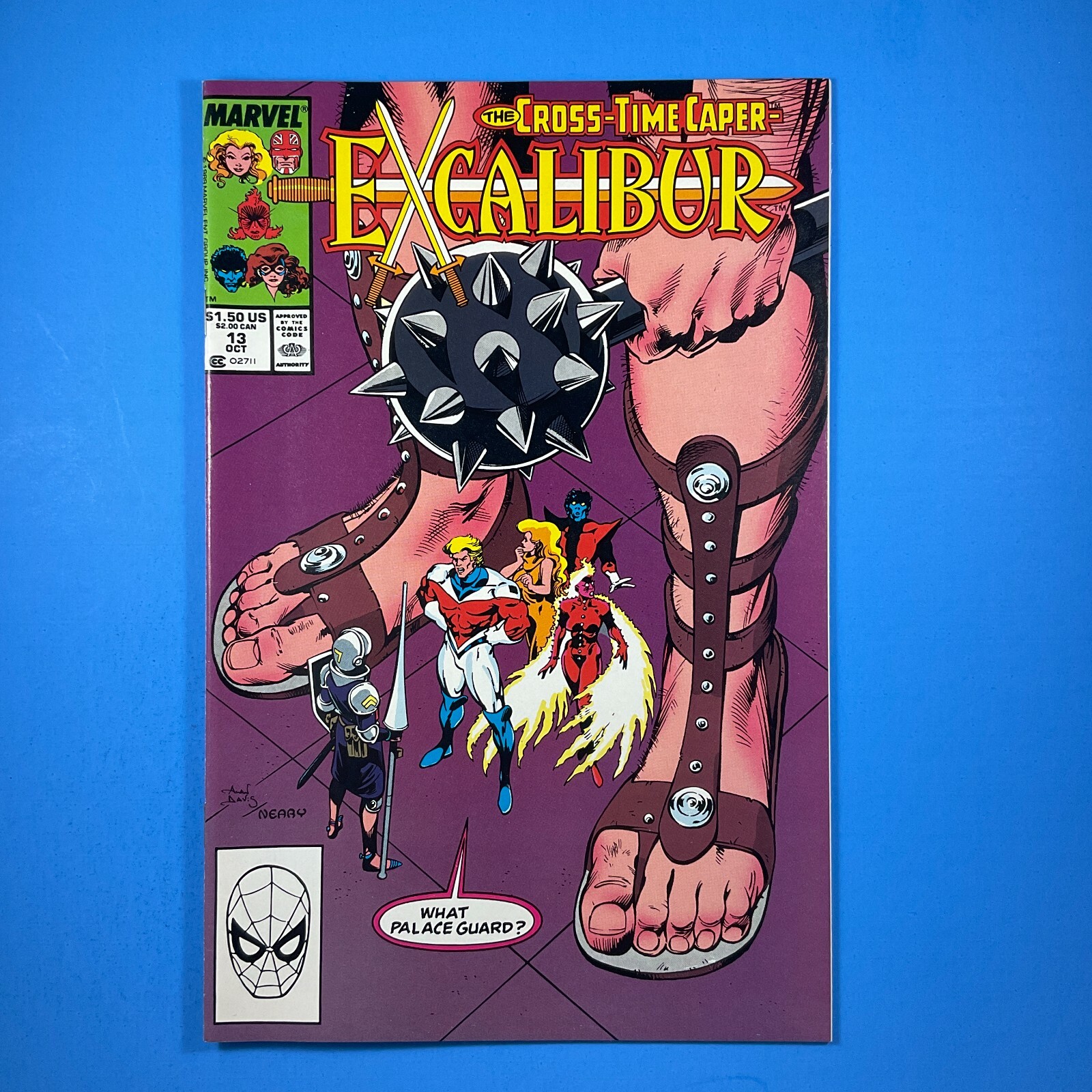 Excalibur #13 Cross-Time Capter Marvel Comics 1989 Chris Claremont X-Men Excalibur #13 Cross-Time Capter Marvel Comics 1989 Chris Claremont X-Men