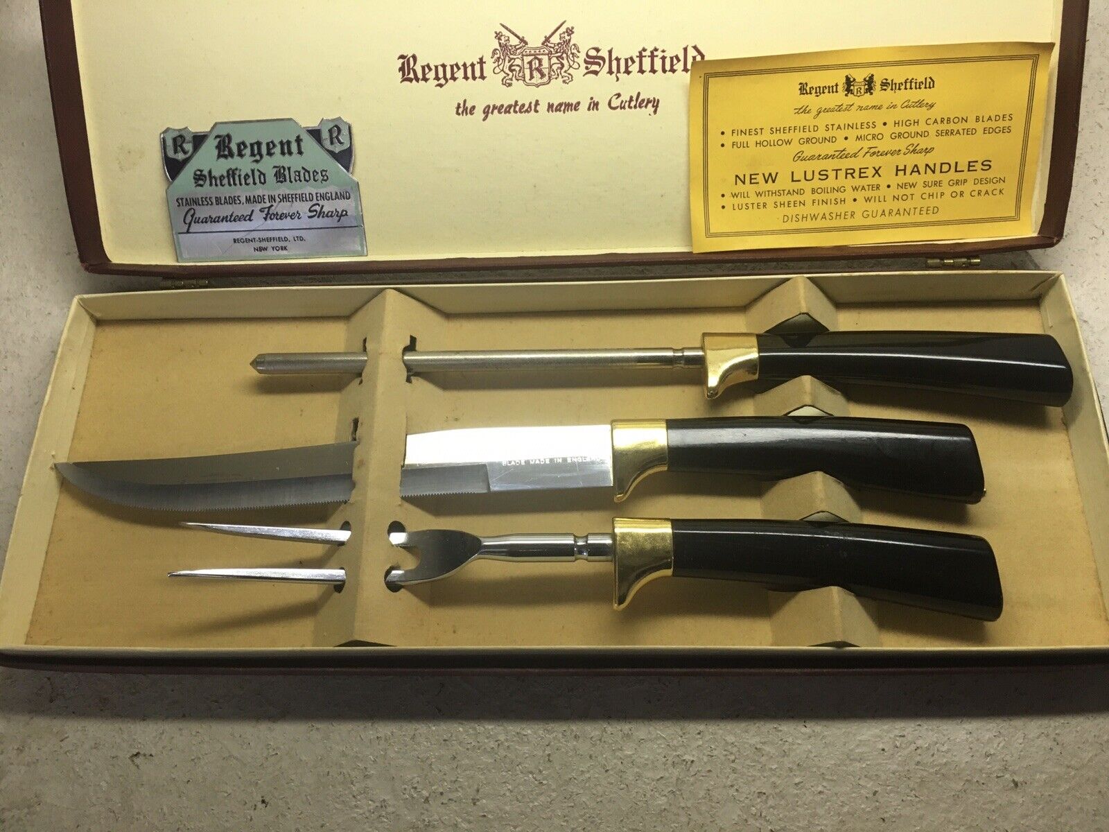 Vintage Regent Sheffield Cutlery Set