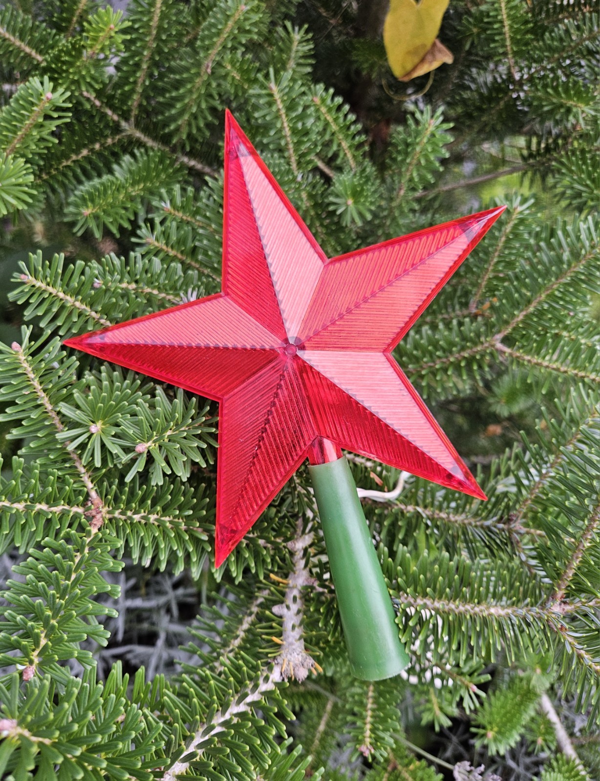 Soviet Russian Top Toy Star for Christmas Tree Electric USSR Fully Working Neon 