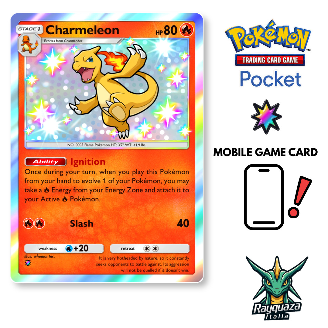[FAST] Pokemon TCG Pocket Charmeleon Shiny 🔆