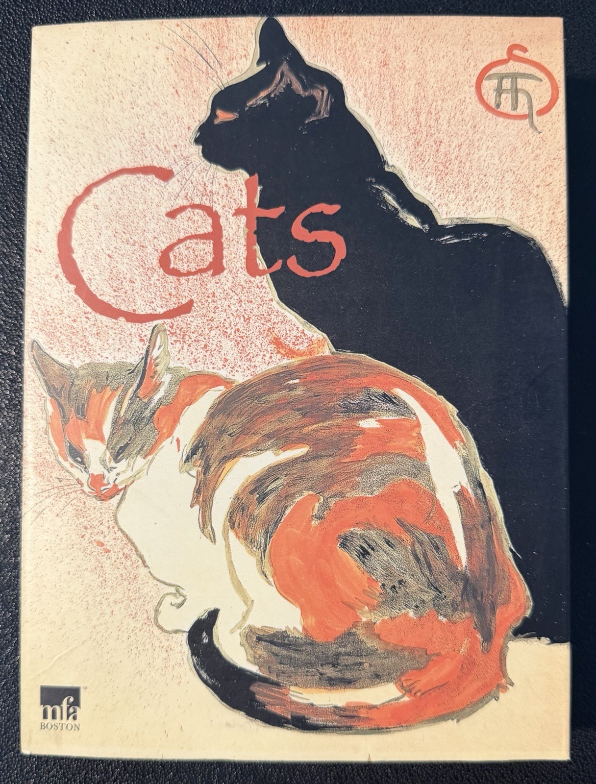 VTG Art Nouveau Cats Notecards Steinlen Museum of Fine Arts Boston 20 Card Set