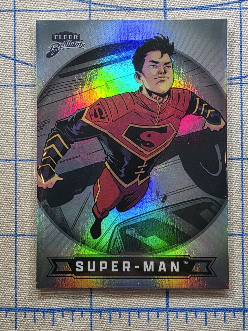 Fleer Brilliants Superman - Super-Man #23 Regular Base - DC Comics Card Fleer Brilliants Superman - Super-Man #23 Regular Base - DC Comics Card
