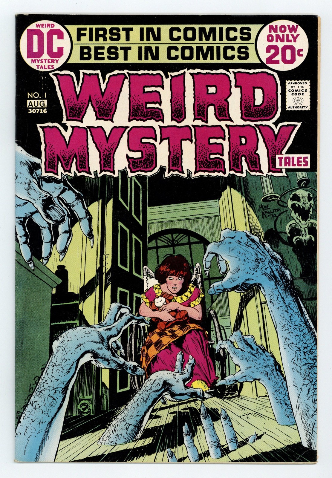 Weird Mystery Tales #1 FN 6.0 1972