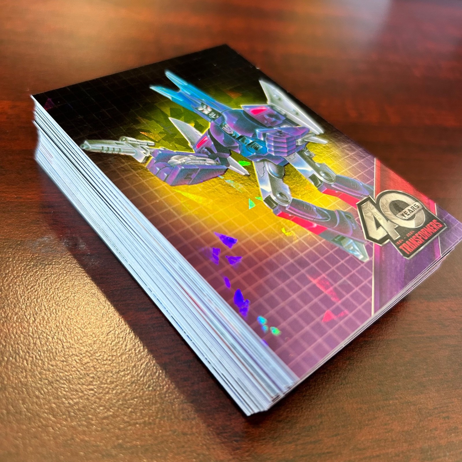 2026 Dynamite Transformers 40th Anniversary Metal - Foil Parallel B5
