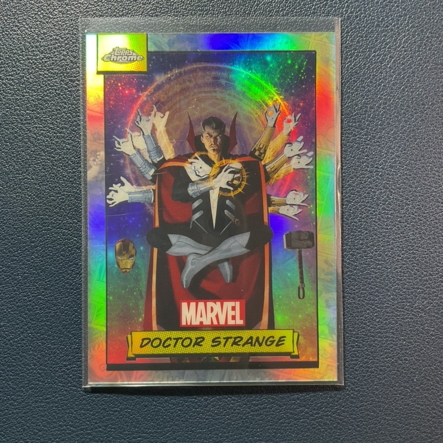 2024 Topps Chrome Marvel Dr. Strange #87 Refractor