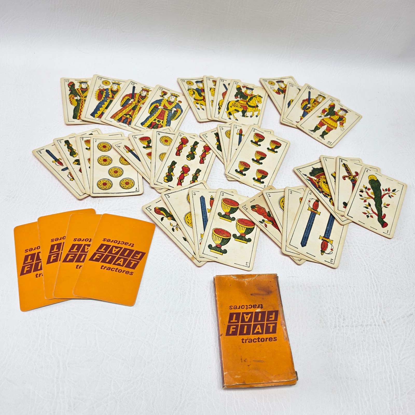 Rare Vintage Cinzano 1960s Argentina Truco Playing Promo Cards Deck