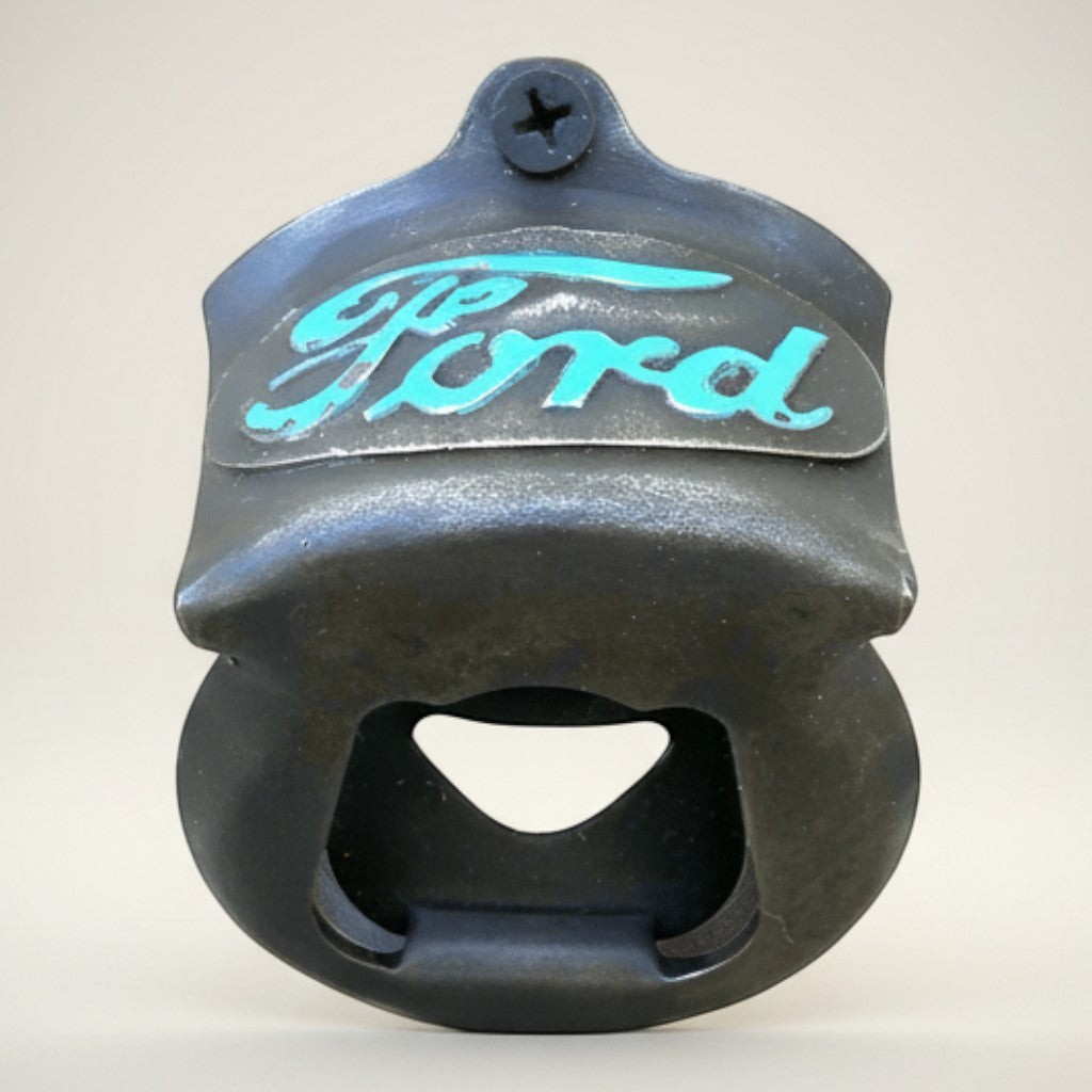 Ford 1903 Embossed Metal Wall Bottle Opener