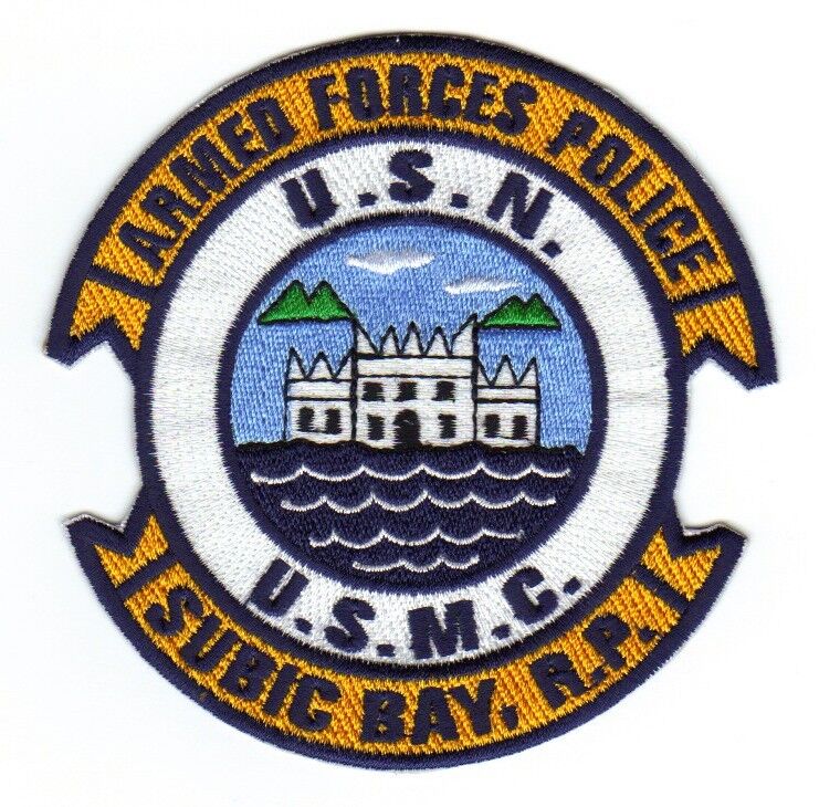 SUBIC BAY R.P. ARMED FORCES POLICE PATH, USN / USMC                            Y