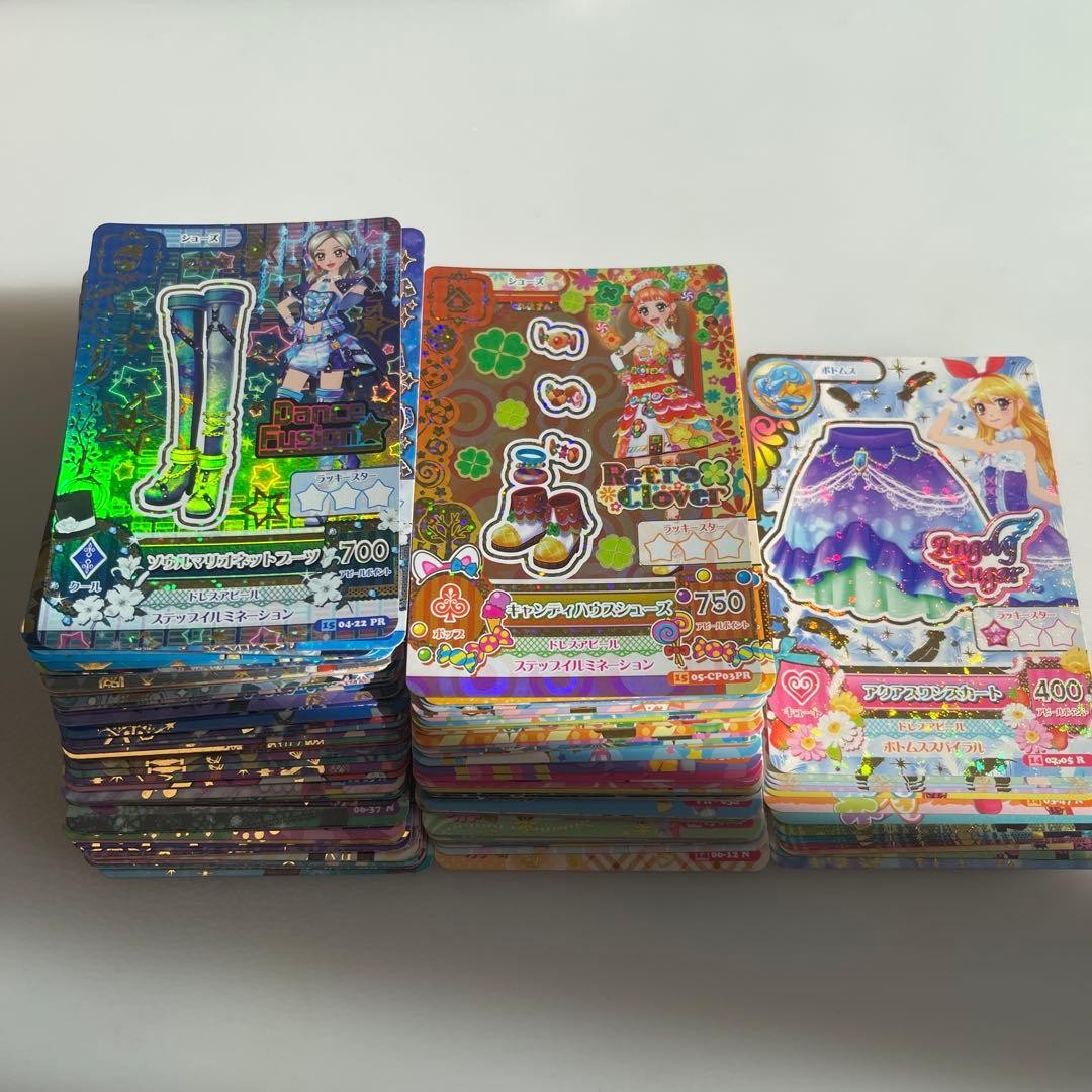 Aikatsu Card 100 Or More Cards Sold In Bulk Premium Contains Constellation USED