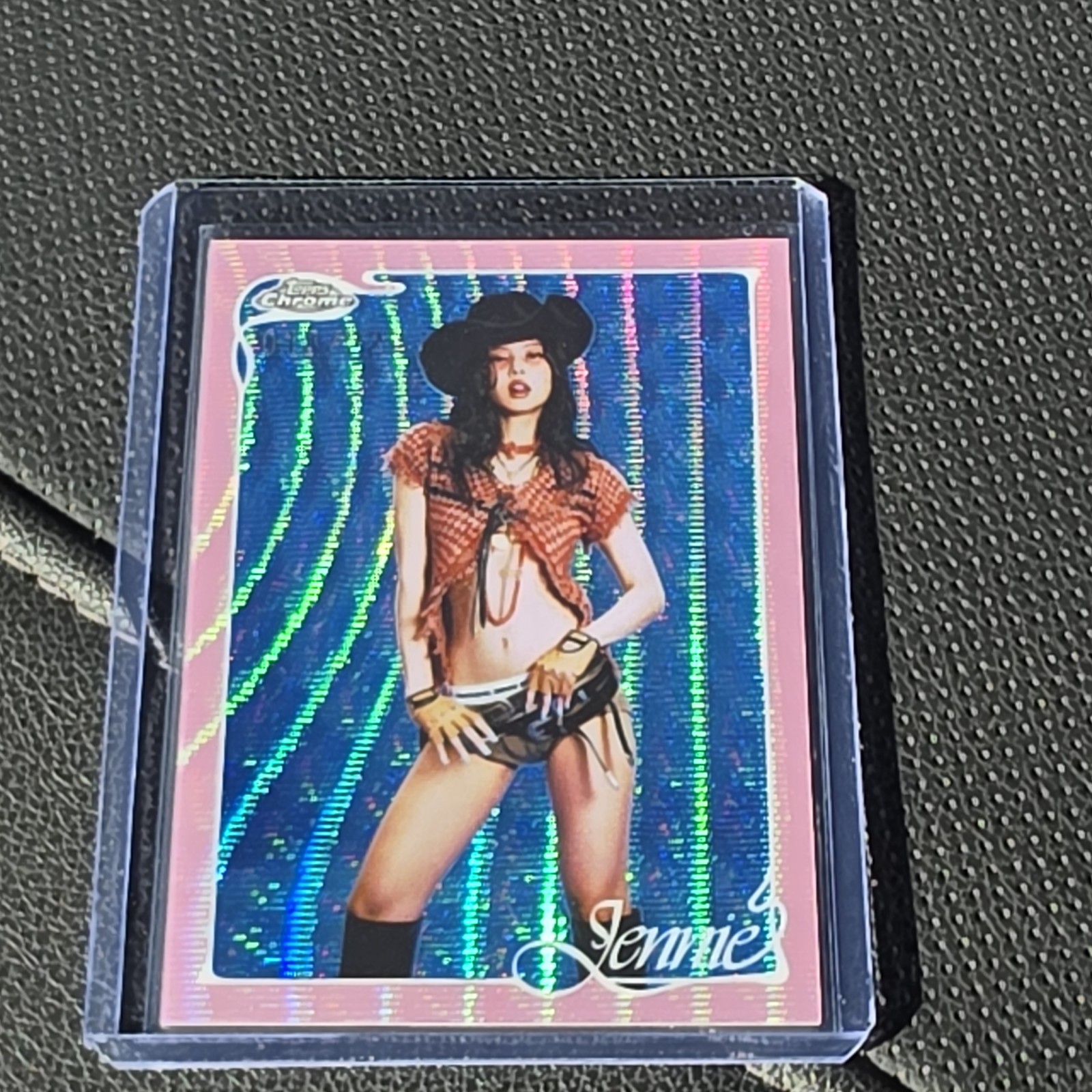 2026 TOPPS CHROME JENNIE CARD #1 PINK WAVE REFRACTOR /225