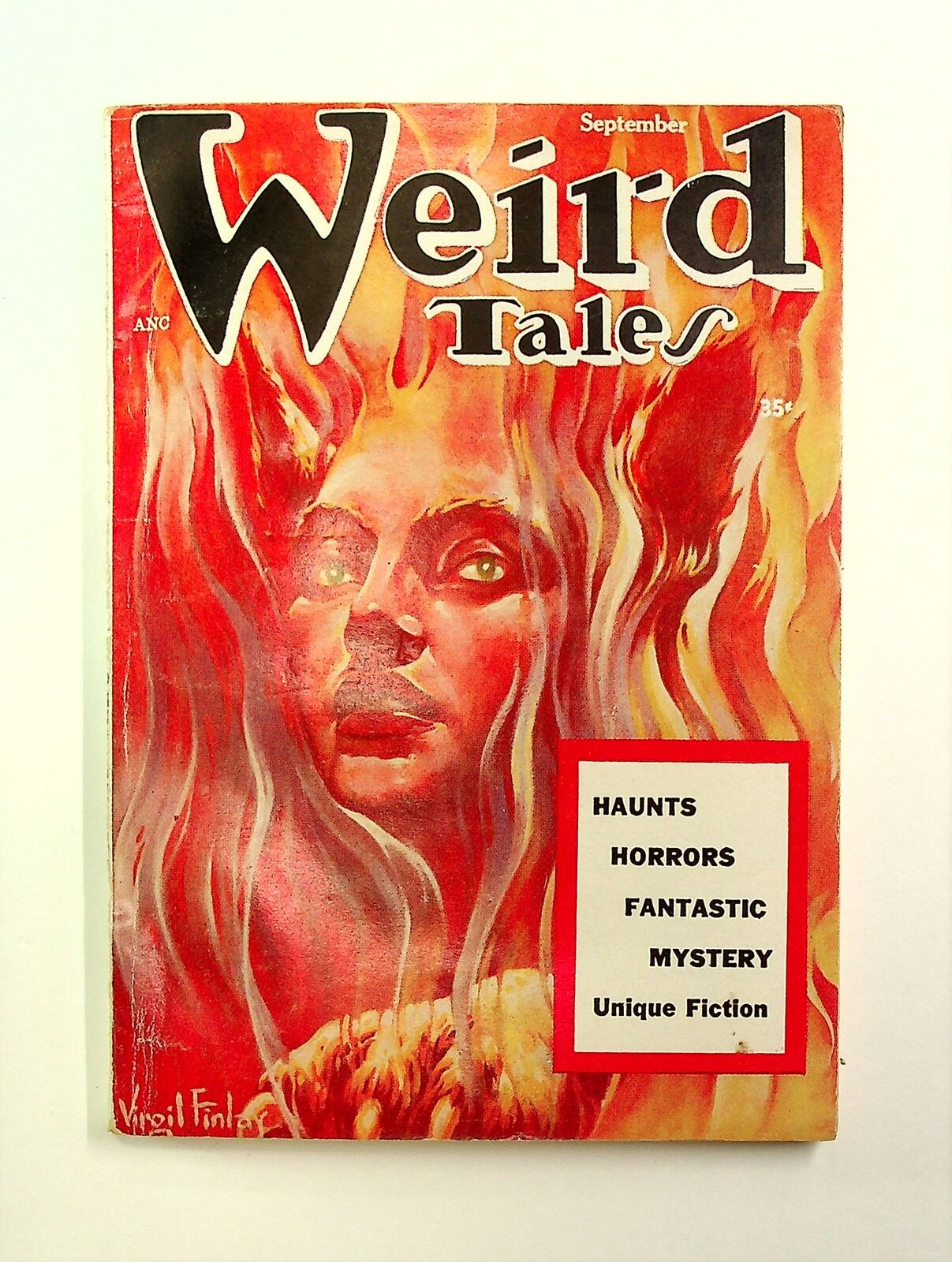 Weird Tales Pulp 1st Series Sep 1954 Vol. 46 #4 FN- 5.5