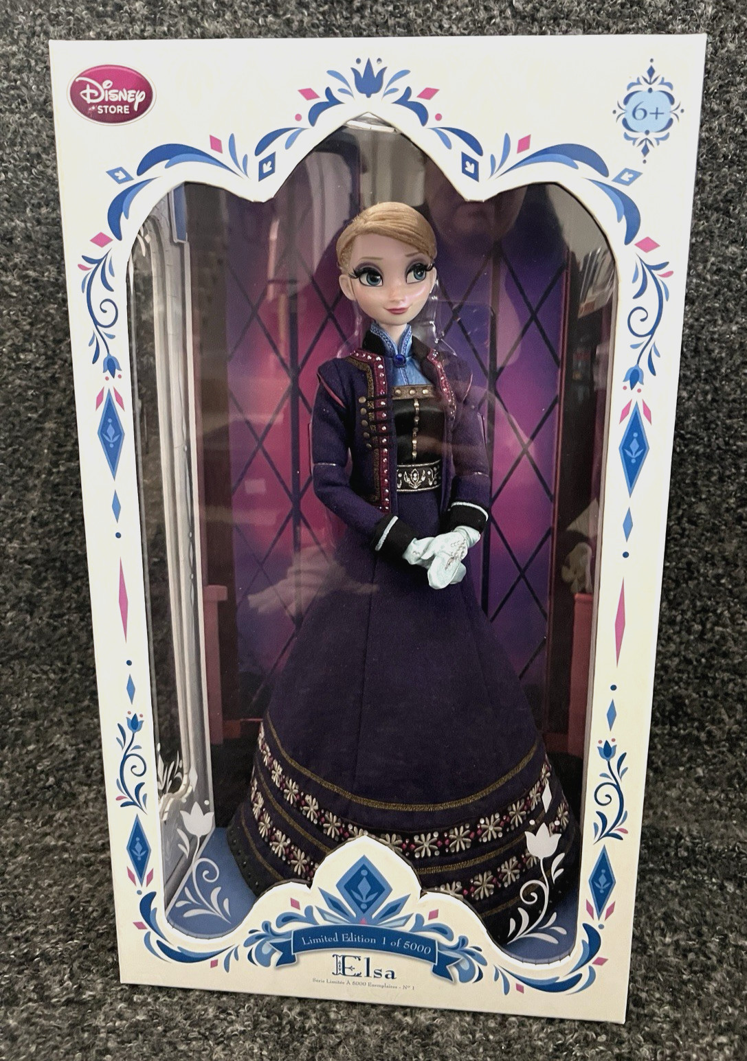 Disney Limited Edition Frozen Elsa Purple Regal Dress 17 Disney Limited Edition Frozen Elsa Purple Regal Dress 17