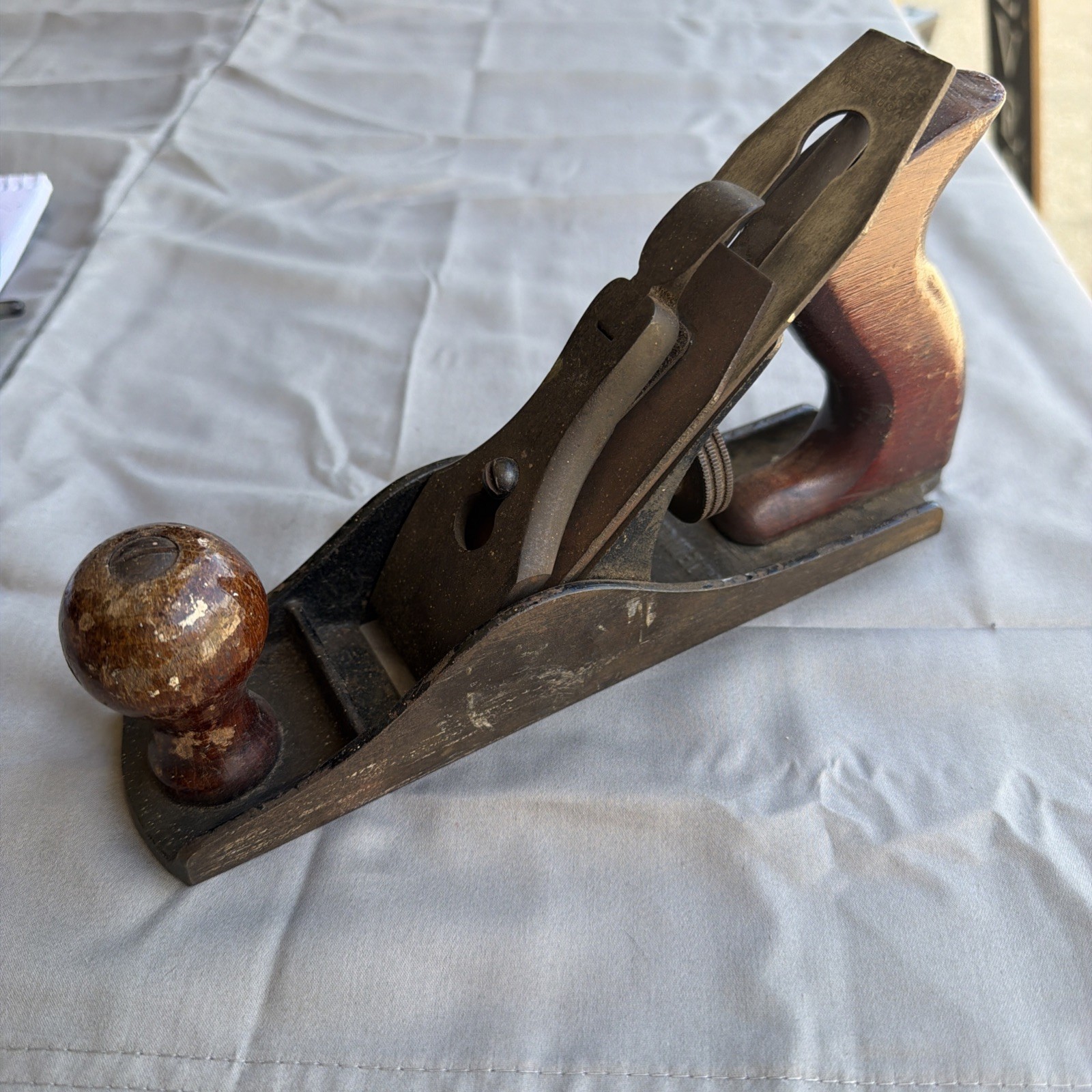 Vintage Sargent HERCULES No. 3 Hand Plane USA Woodworking Tool 9