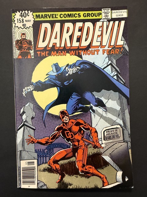 Daredevil #158 1979 KEY 1st Frank Miller Issue Black Widow McKenzie VF- 7.5