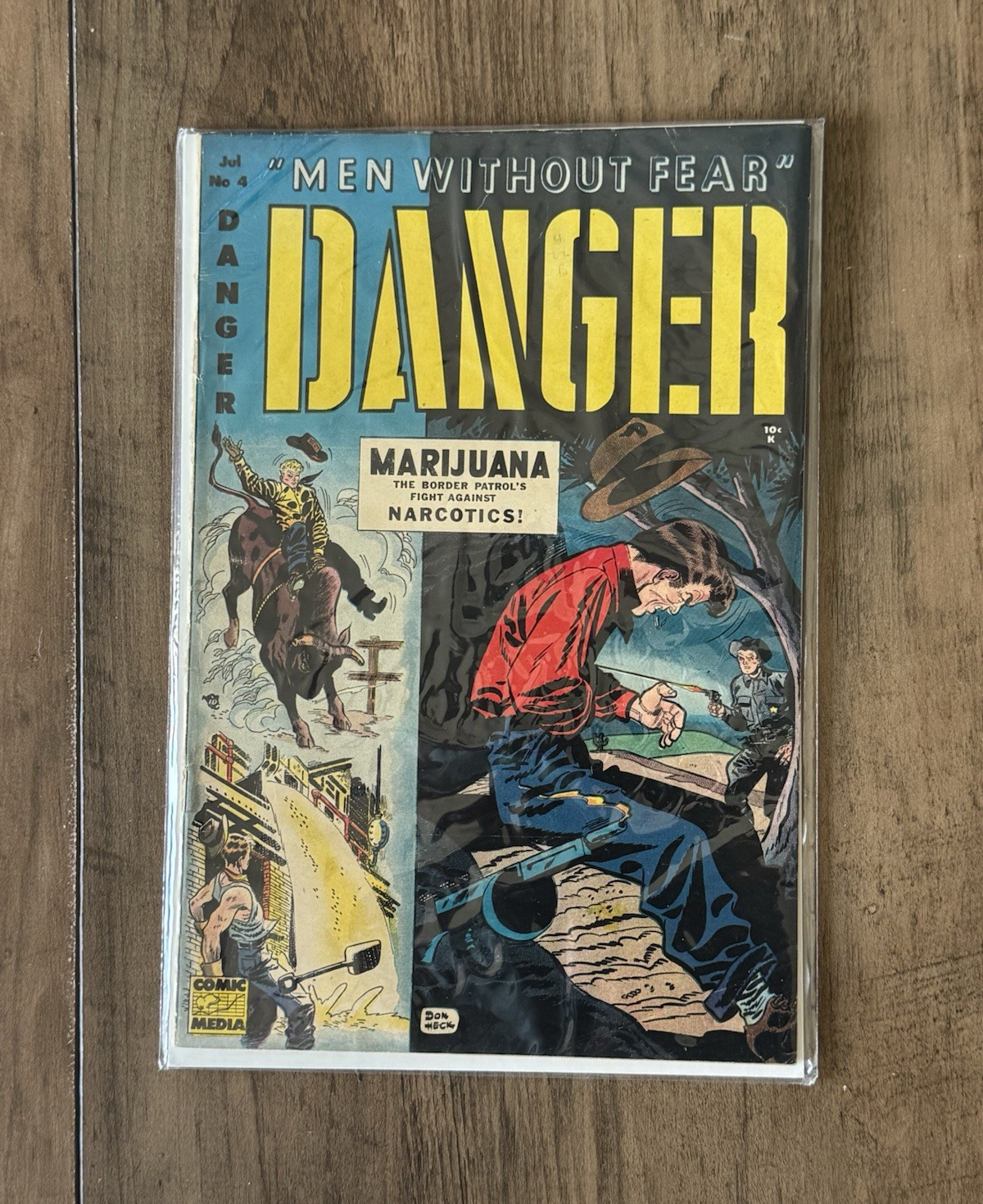 Danger #4 Comic Media 