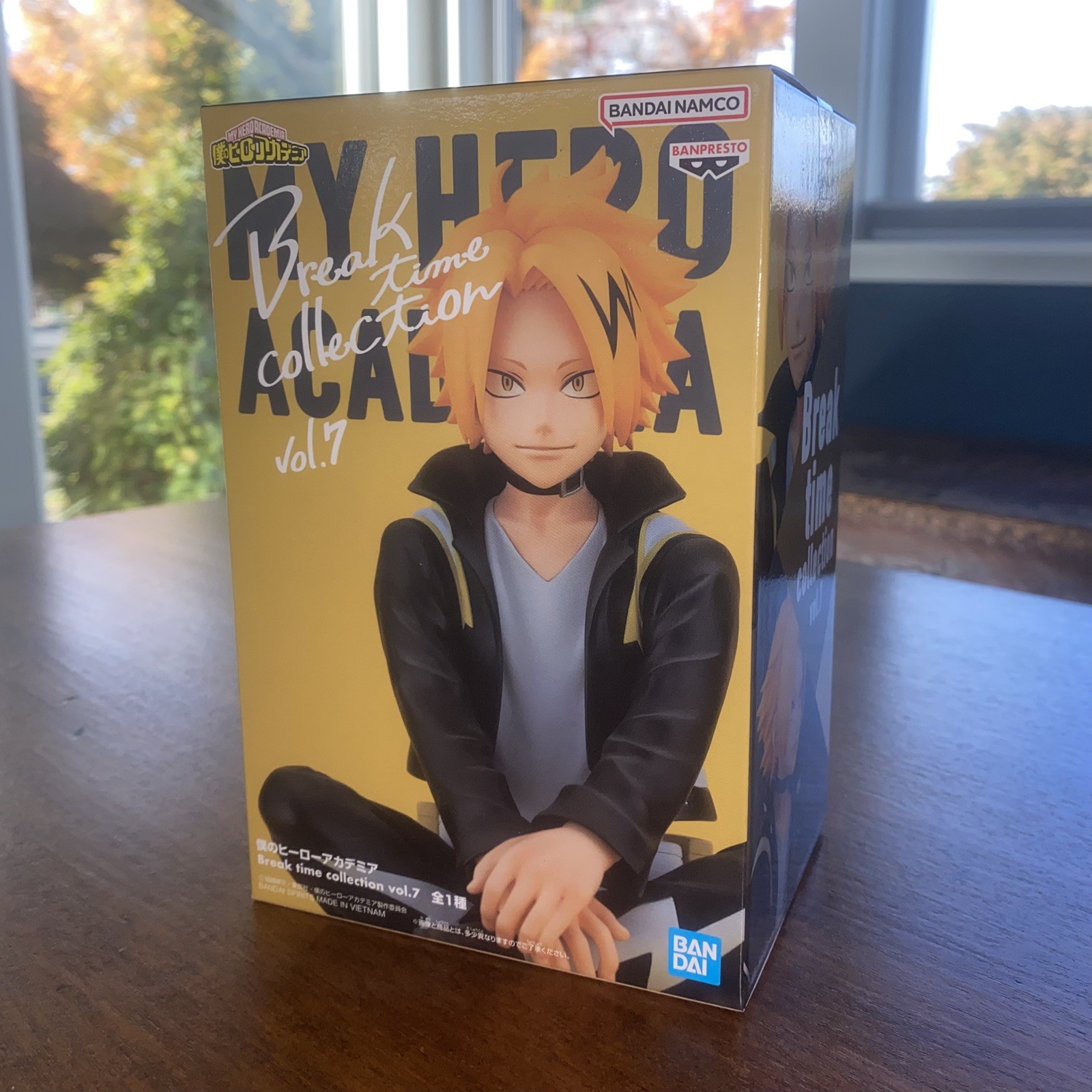 My Hero Academia Break Time Figure - Denki Kaminari - Anime Banpresto Japan