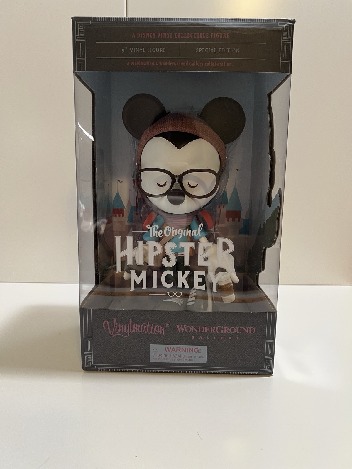 2016 Disney Vinylmation Hipster Mickey WonderGround 9-in Figure Jerrod Maruyama 2016 Disney Vinylmation Hipster Mickey WonderGround 9-in Figure Jerrod Maruyama