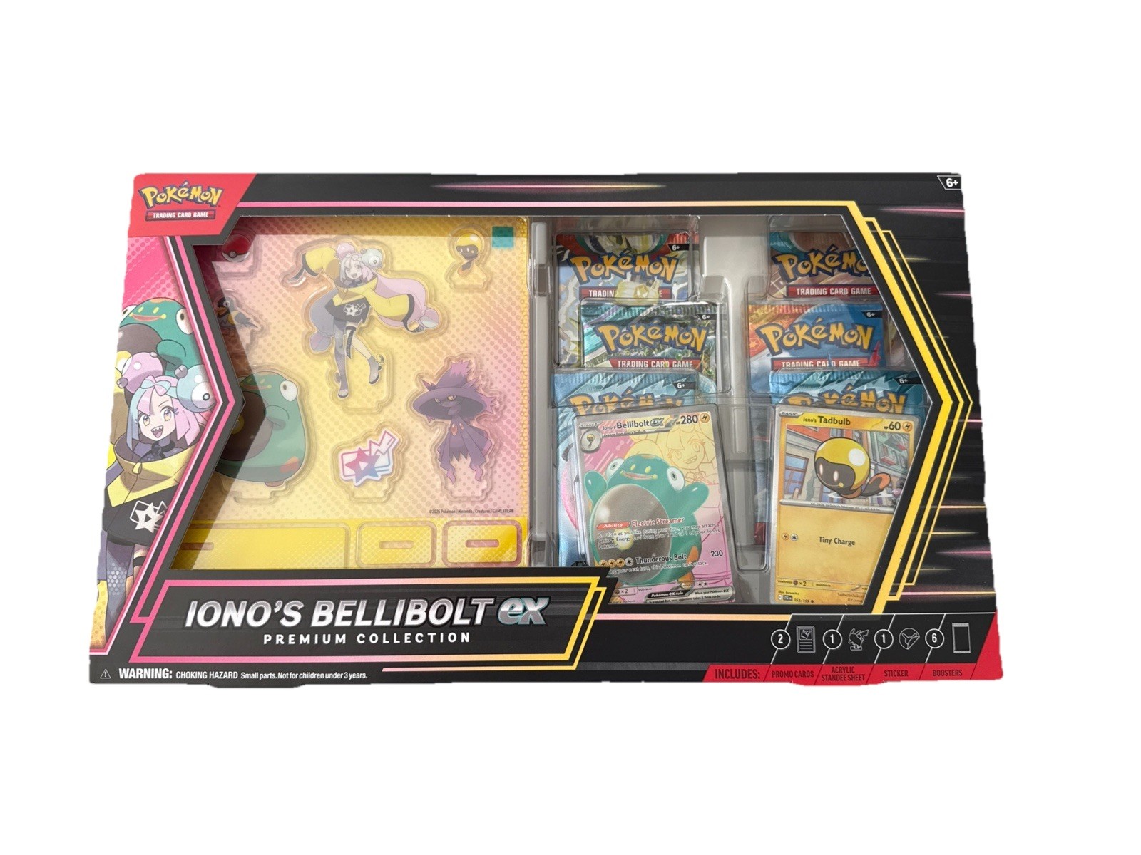 Pokemon TCG Iono’s Bellibolt Ex Premium Collection Box Journey Together