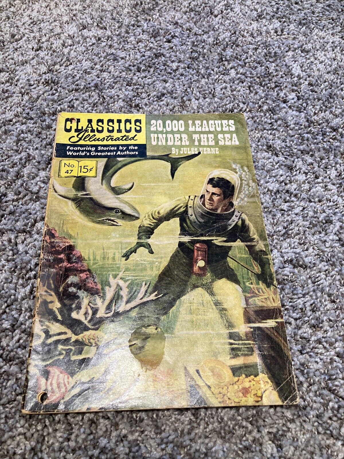 20,000 Leagues Under The Sea Classics Illustrated No 47 by Jules Verne