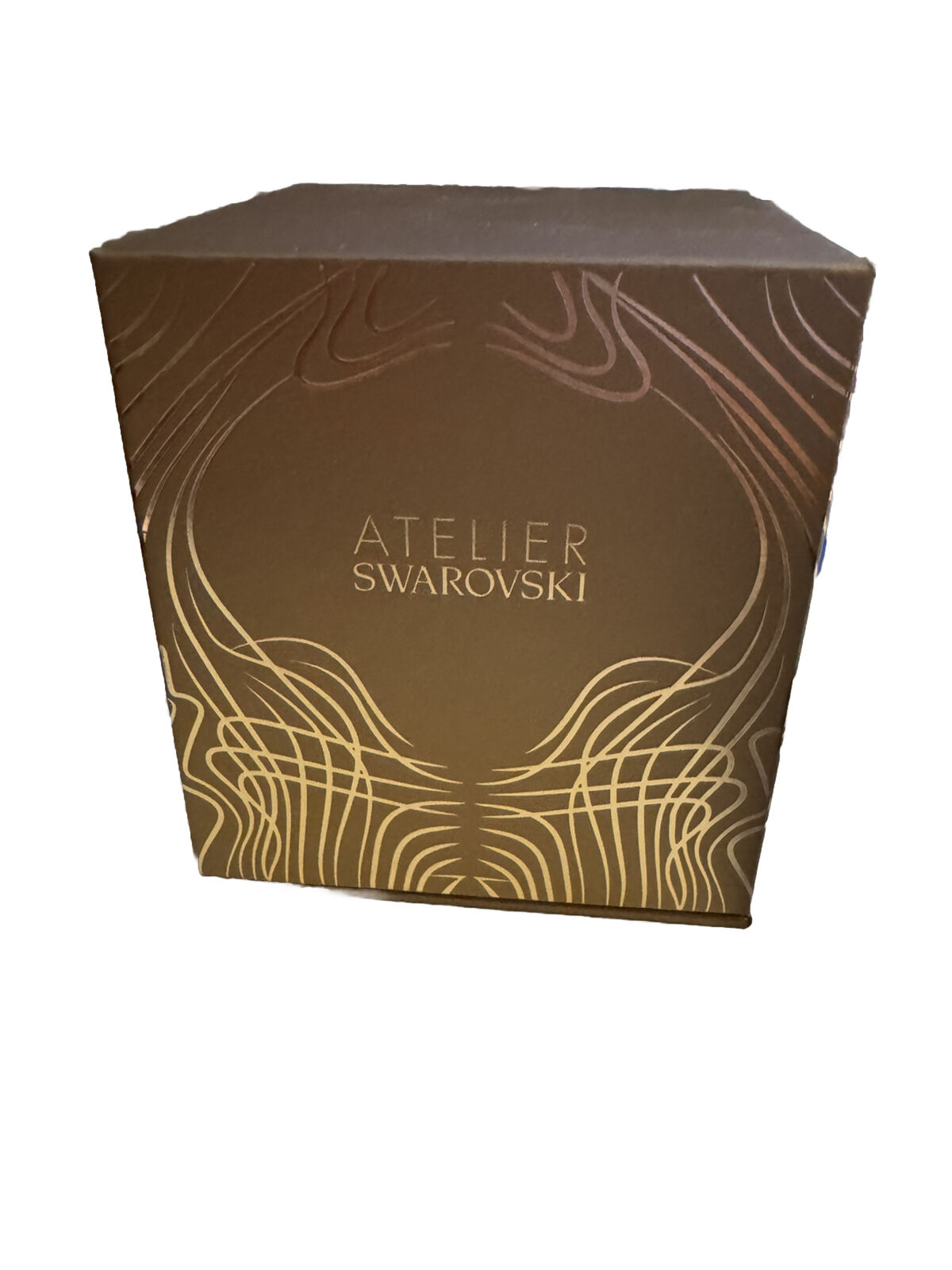 NIB Atelier Swarovski Candle Vanilla Gold Limited Edition