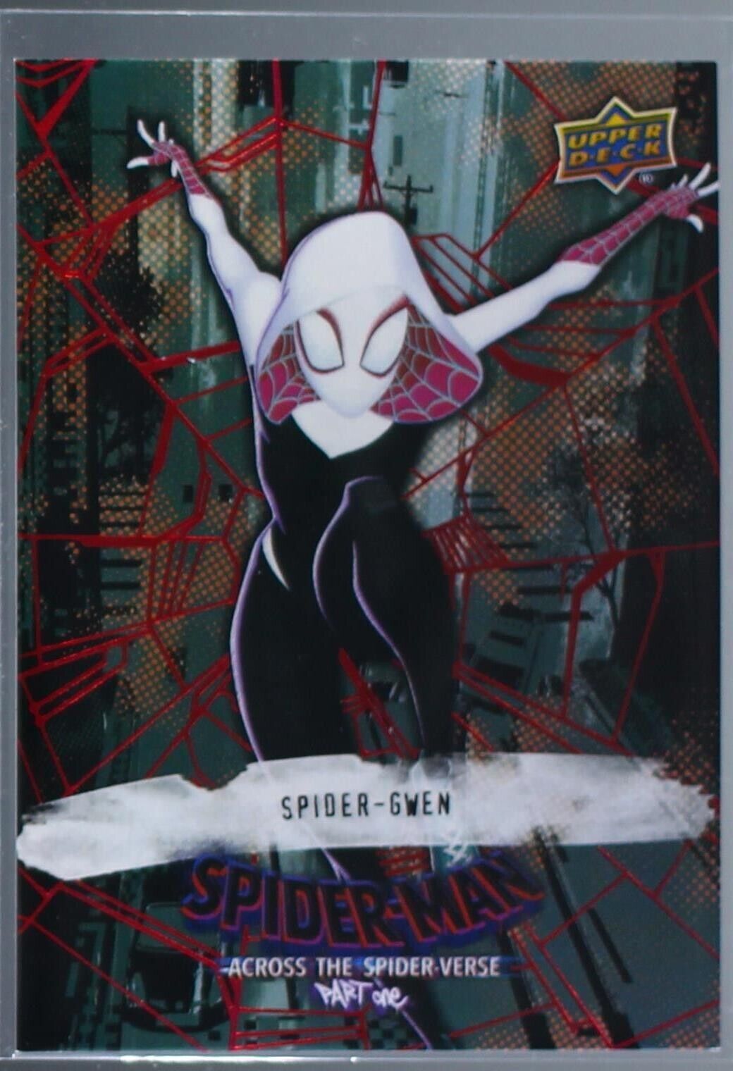 2023 Upper Deck Spider-Man Across Spiderverse 4 Card Set Spider Gwen Ghost 2099