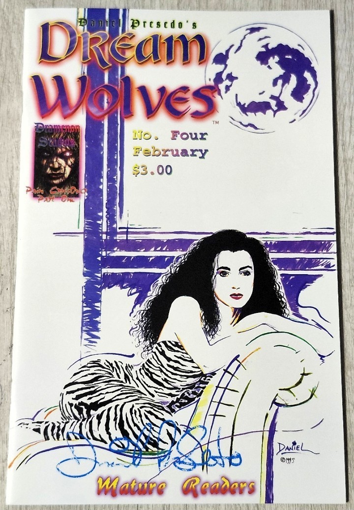 Dream Wolves #4 - signed by Daniel Presedo - NM