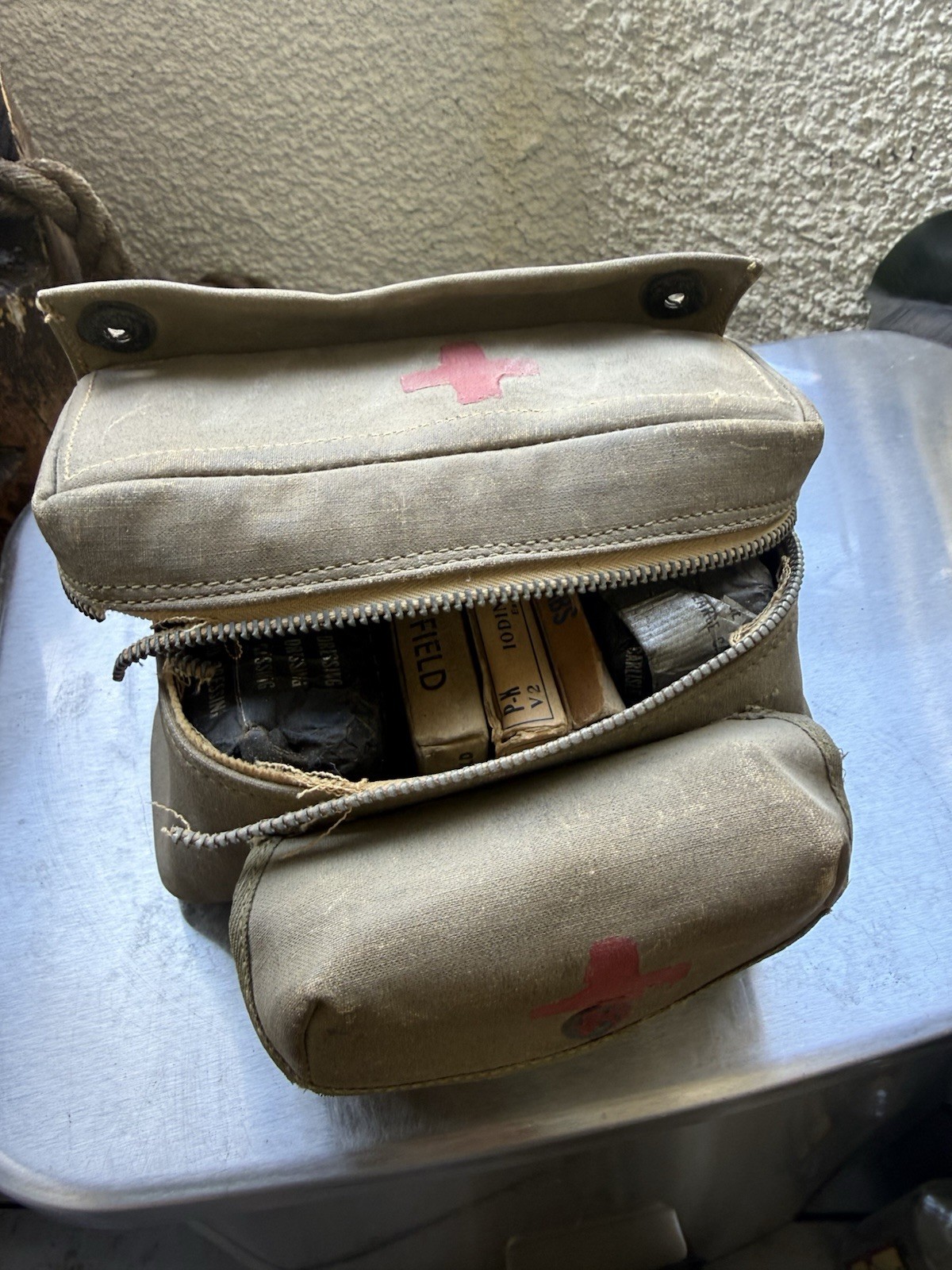 Ww2 Medic Pack Untouched 1943 Dated As Is 