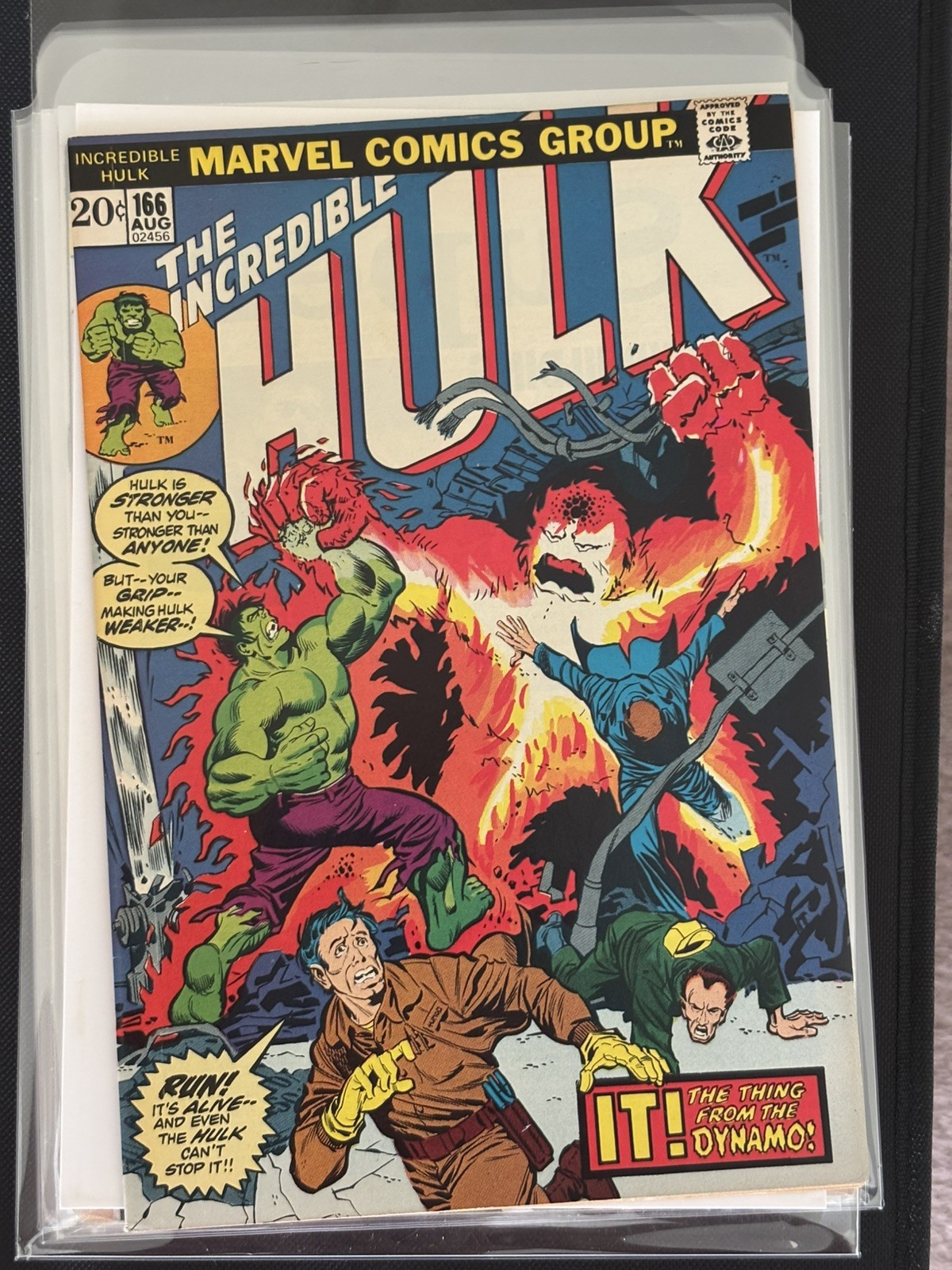 The Incredible Hulk #166 white 9.4 9.2 nm- white high grade 