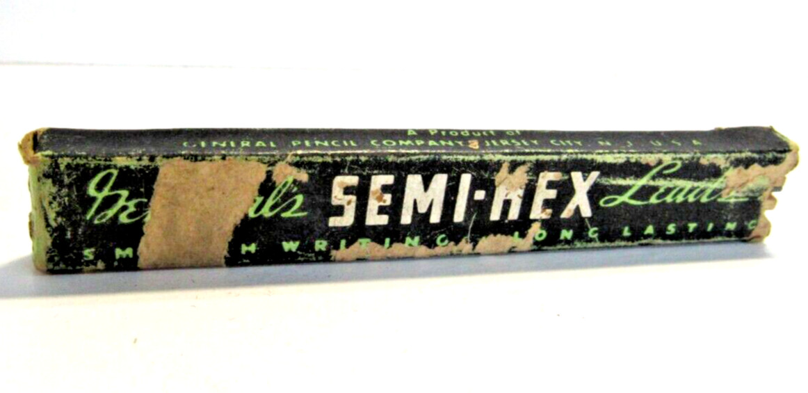 Vintage General’s Semi Hex Pencil Lead -A12 Vintage General’s Semi Hex Pencil Lead -A12