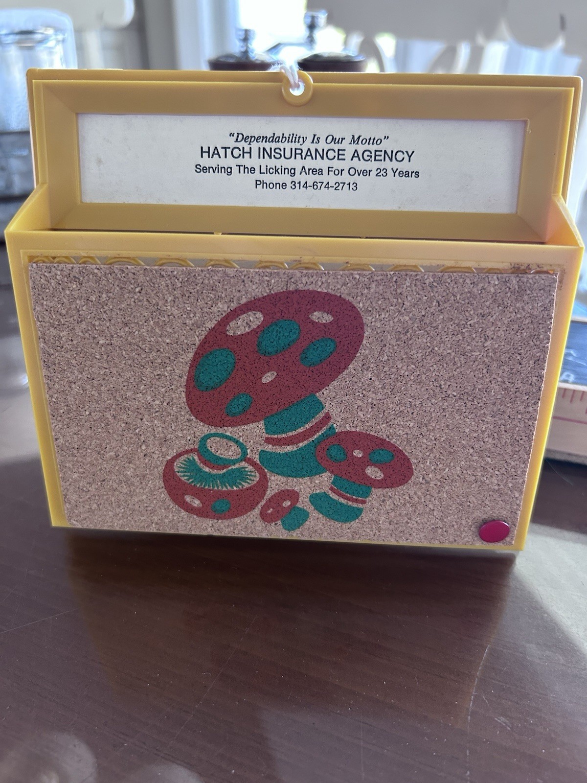 Mushroom Advertisement Letter Holder Mushroom Advertisement Letter Holder