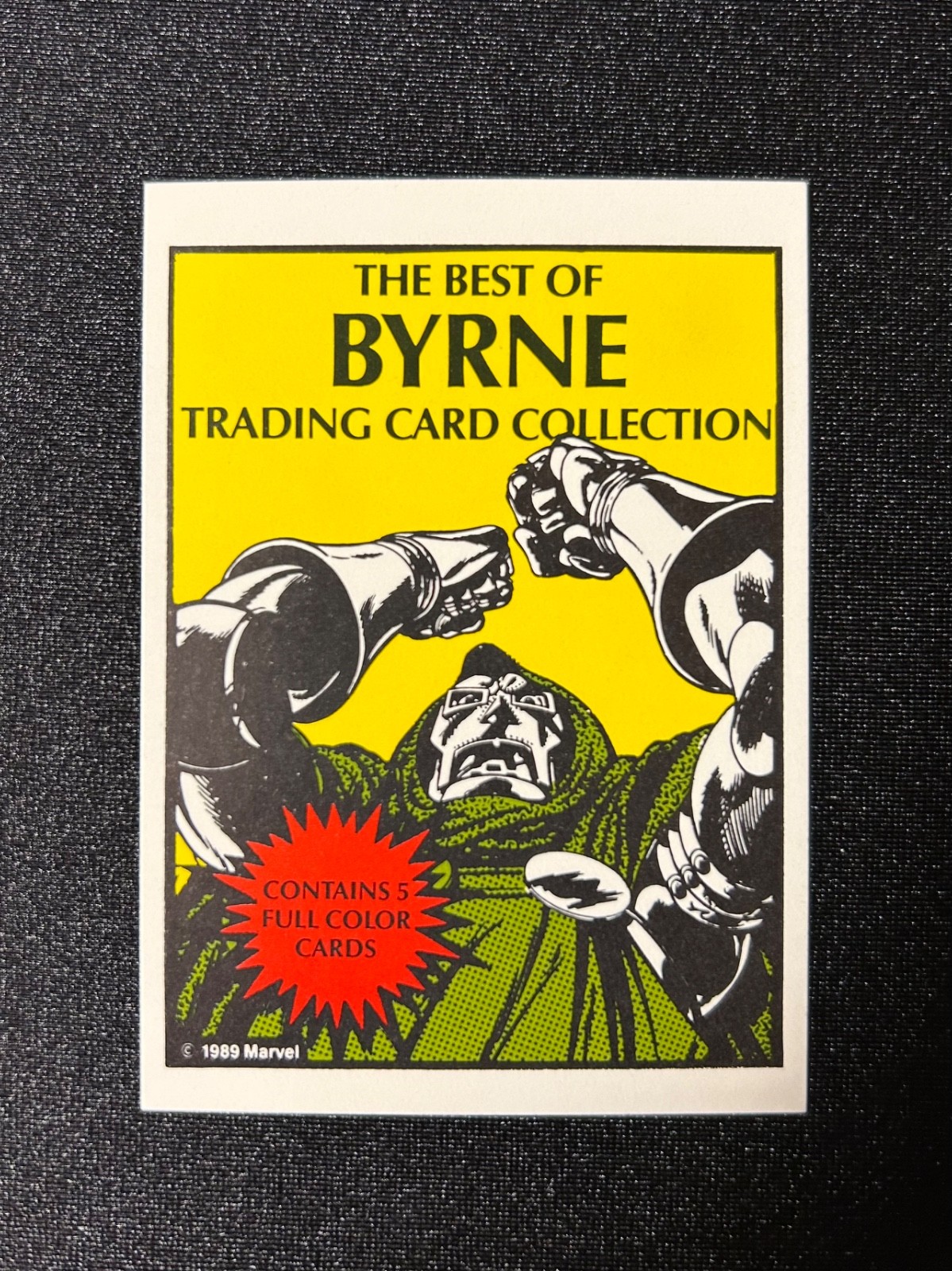 1989 John Byrne Marvel Comic Images Doctor Doom Cover