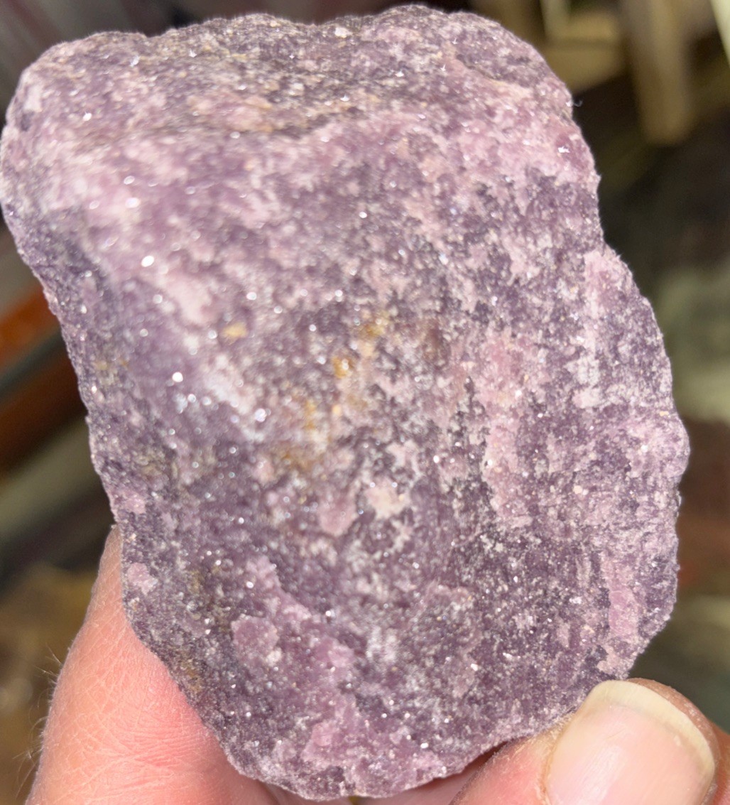 2”- 3” Rough Lepidolite 1 Kilogram Hand Picked 