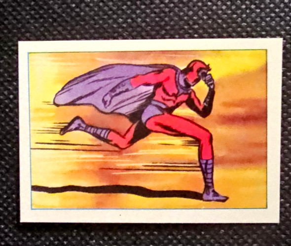 1984 LEAF MARVEL COMICS SECRET WARS STICKER #60 MAGNETO