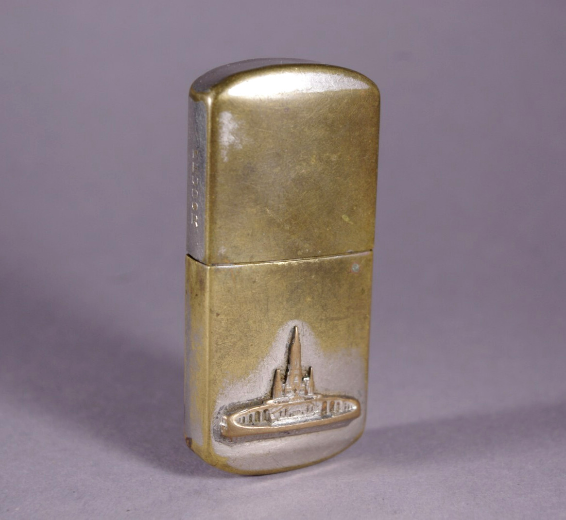 Lighter WWII FEUDOR Gasoline Lighter French Lourdes (№#08)