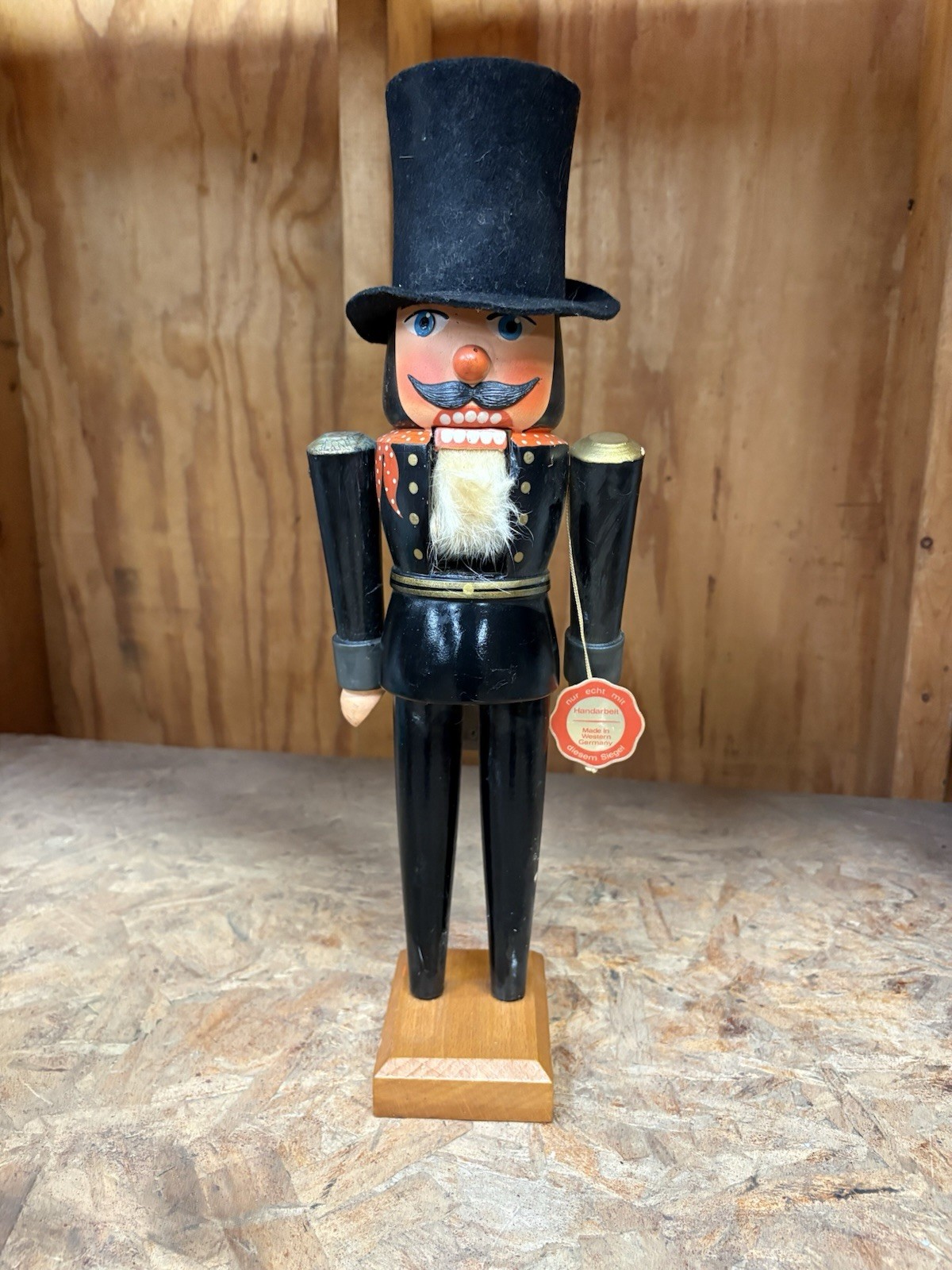Vintage Matthes Volkmar Chimney Sweep Nutcracker - West Germany. New without box