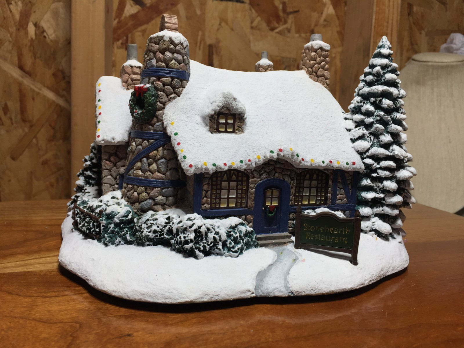 Hawthorne Village Thomas Kinkade Stoneheart Restaurant 79978