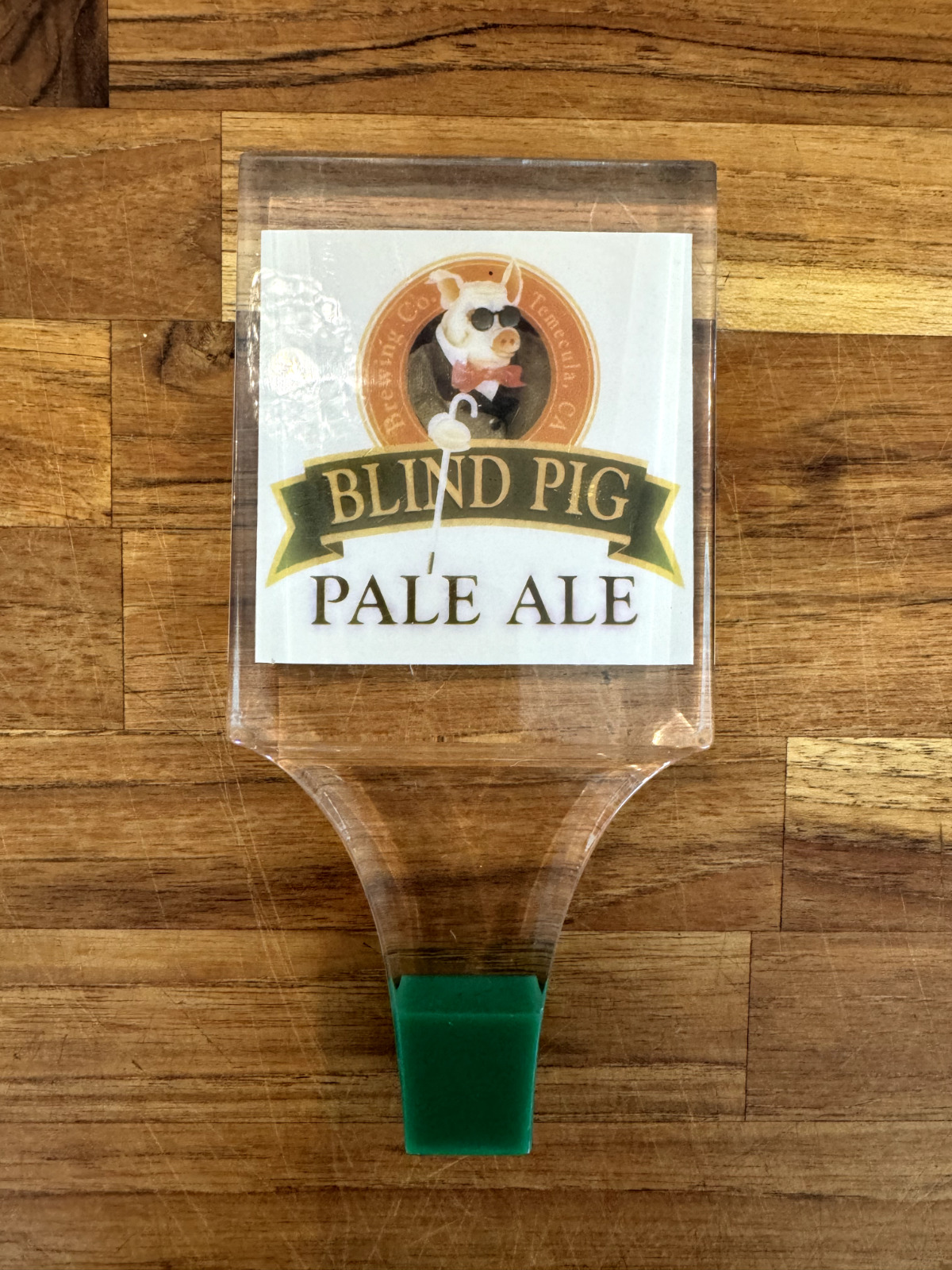 Rare Blind Pig Beer Tap Handle/ Russian River